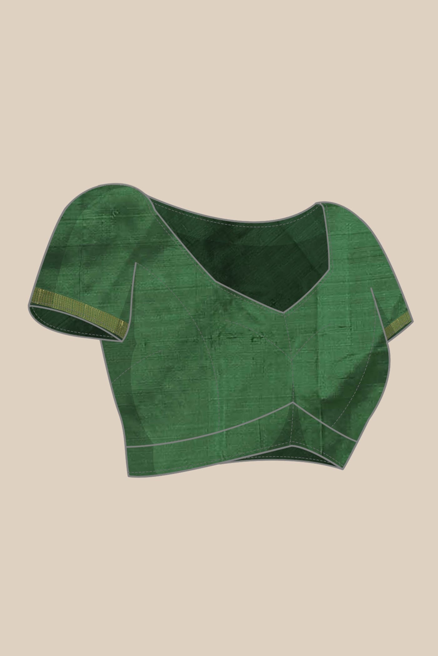 Green Kanchipuram Silk Saree