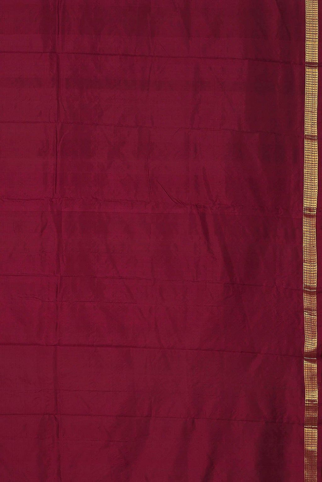 Maroon Kanchipuram Silk Saree