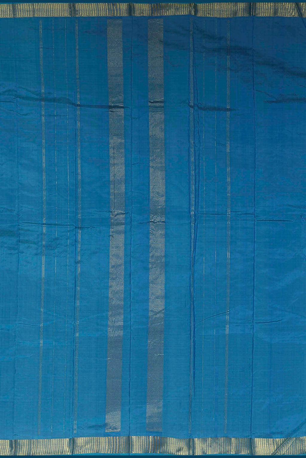 Blue Kanchipuram Silk Saree