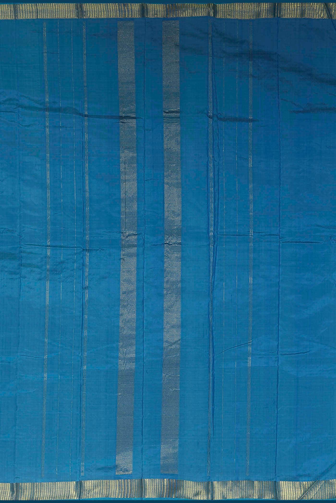 Blue Kanchipuram Silk Saree