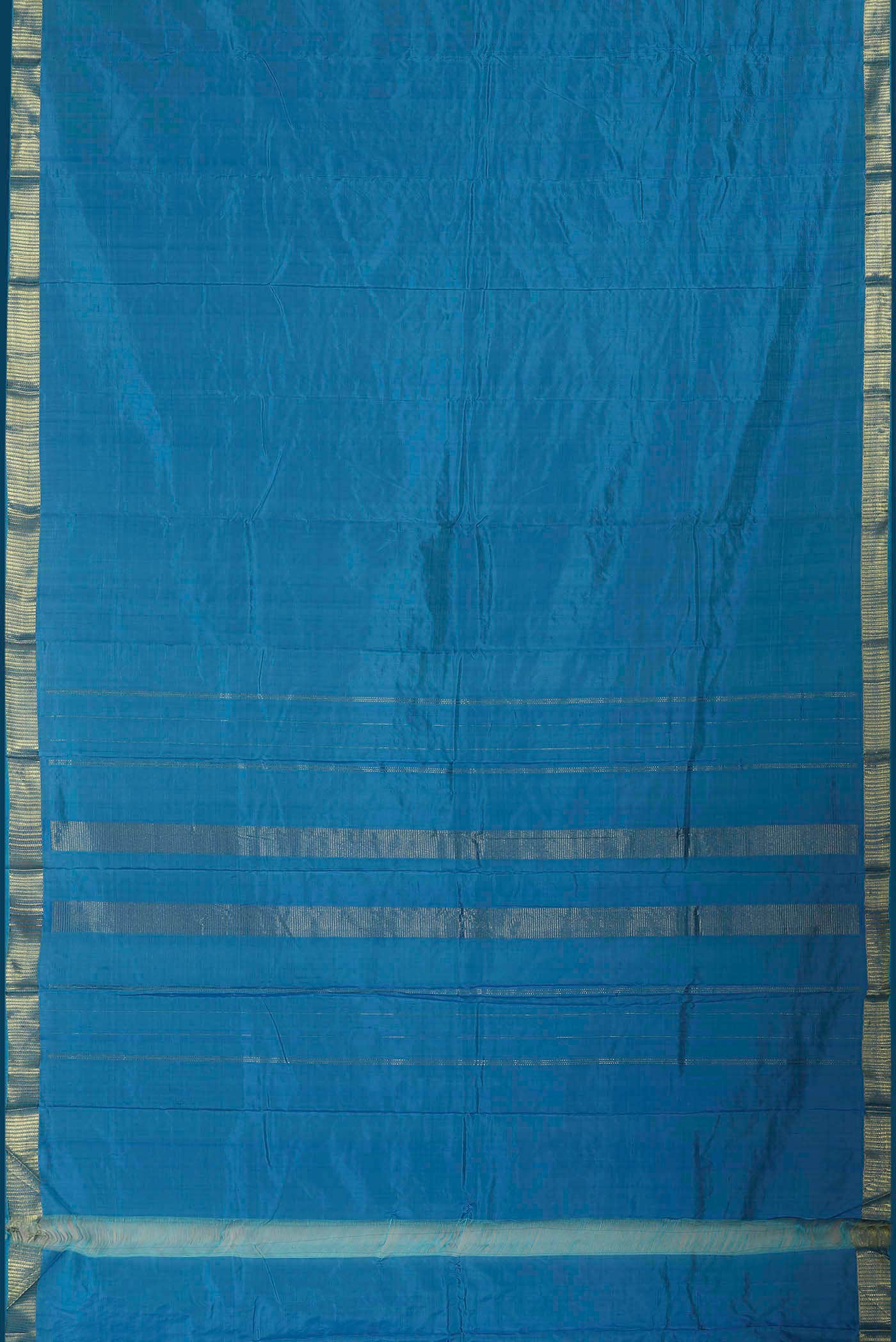 Blue Kanchipuram Silk Saree