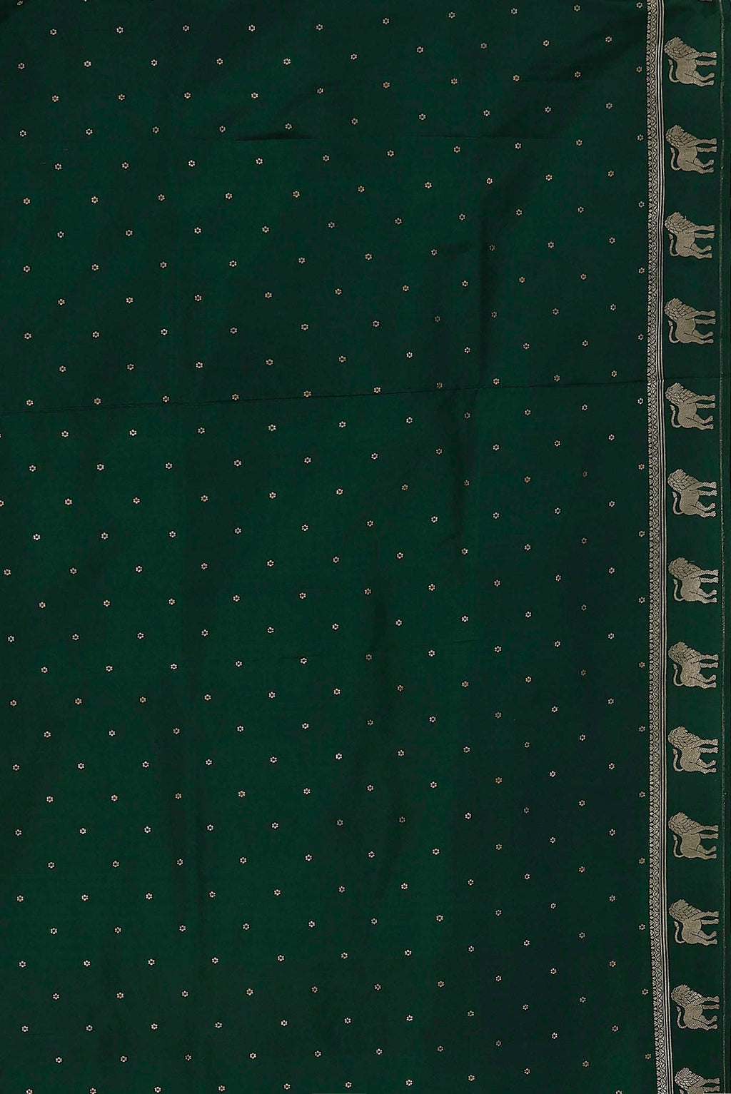 Green Banarasi Silk Saree
