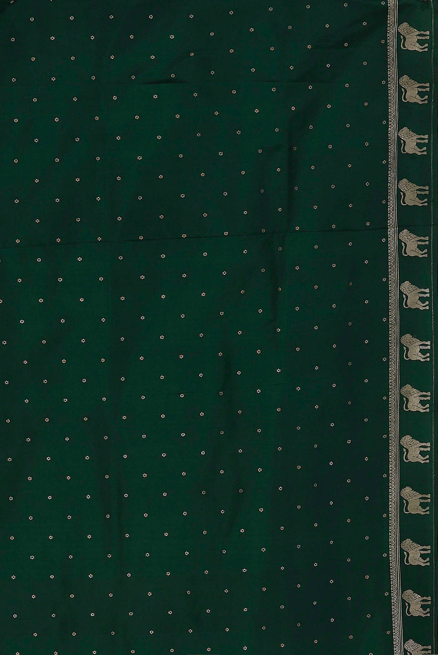 Green Banarasi Silk Saree