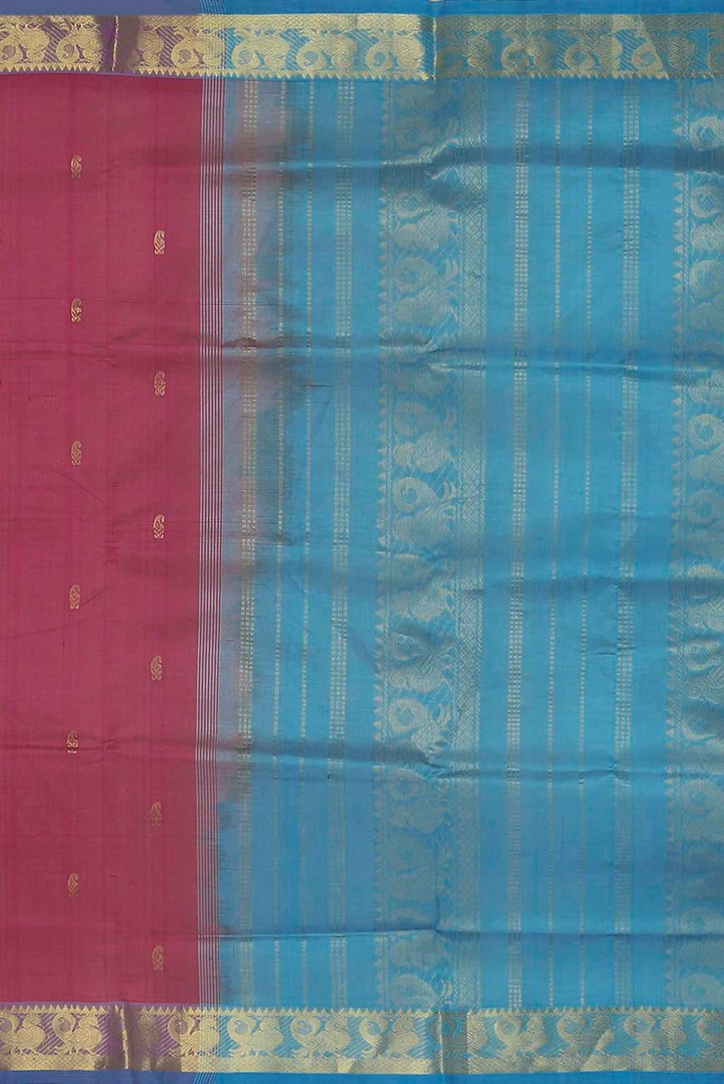Pink Silk Cotton Saree