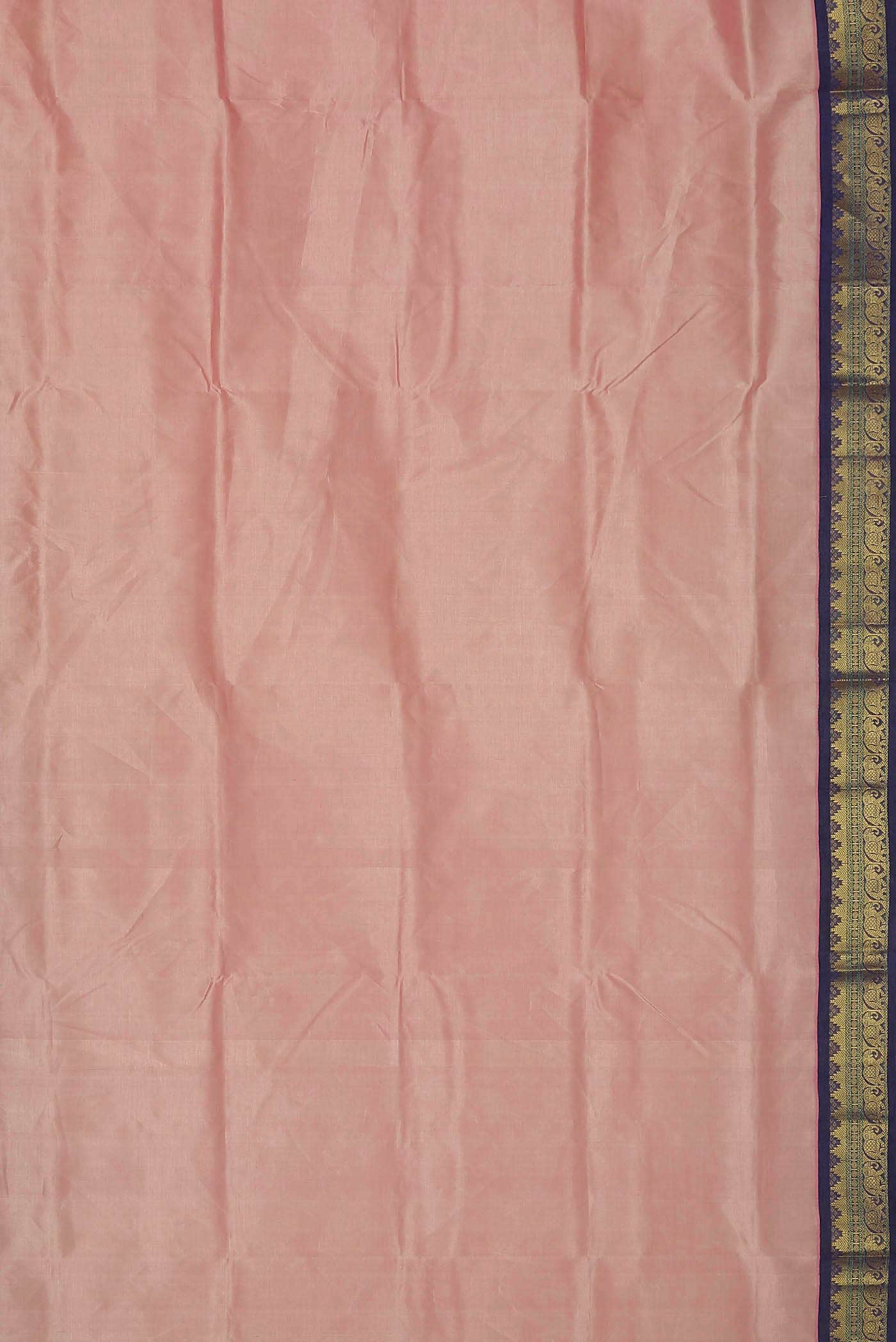 Pink Silk Cotton Saree