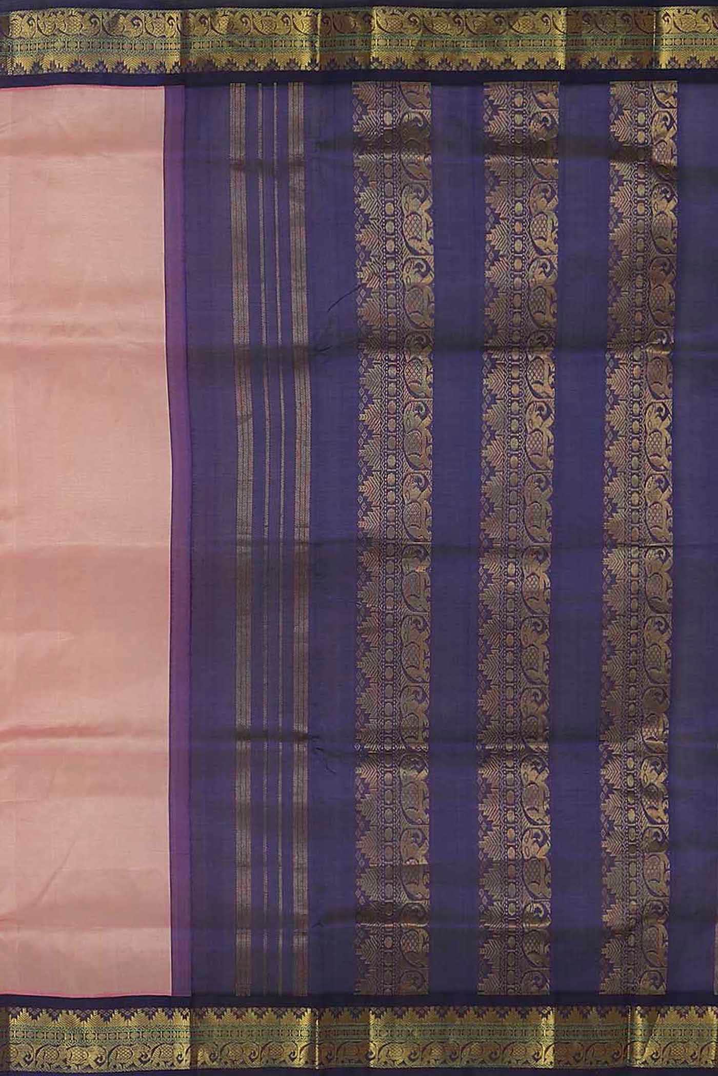 Pink Silk Cotton Saree