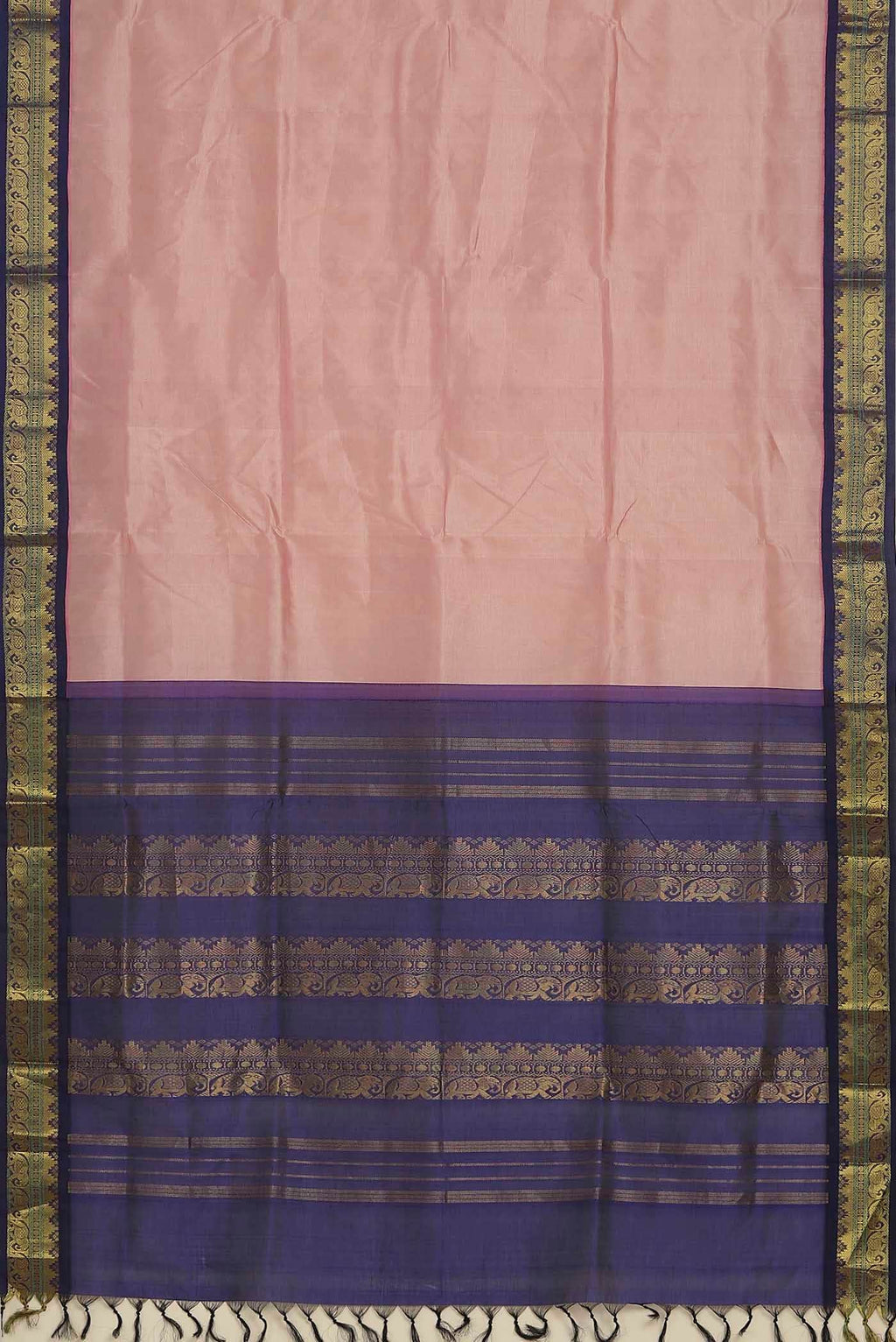 Pink Silk Cotton Saree