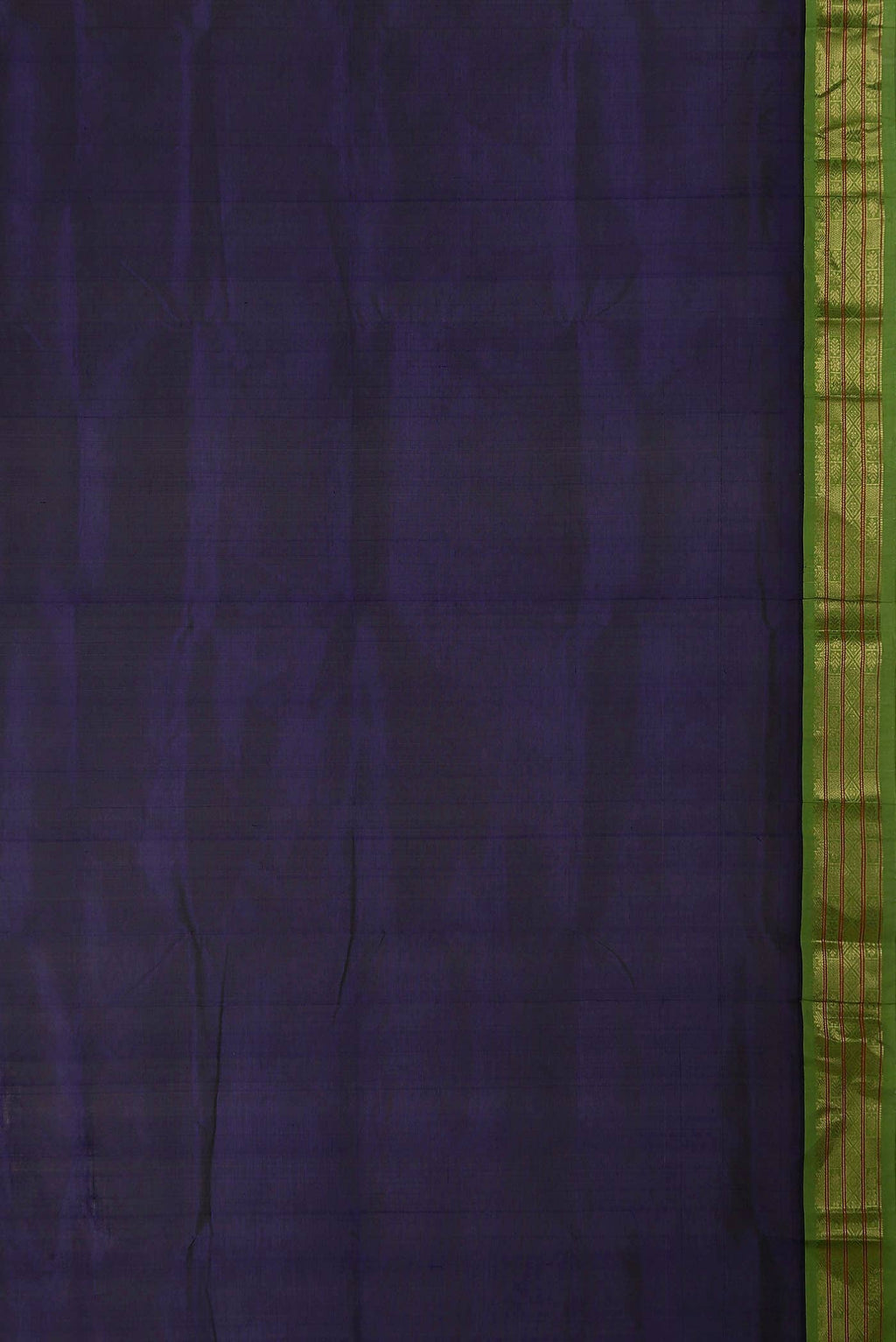Blue Silk Cotton Saree