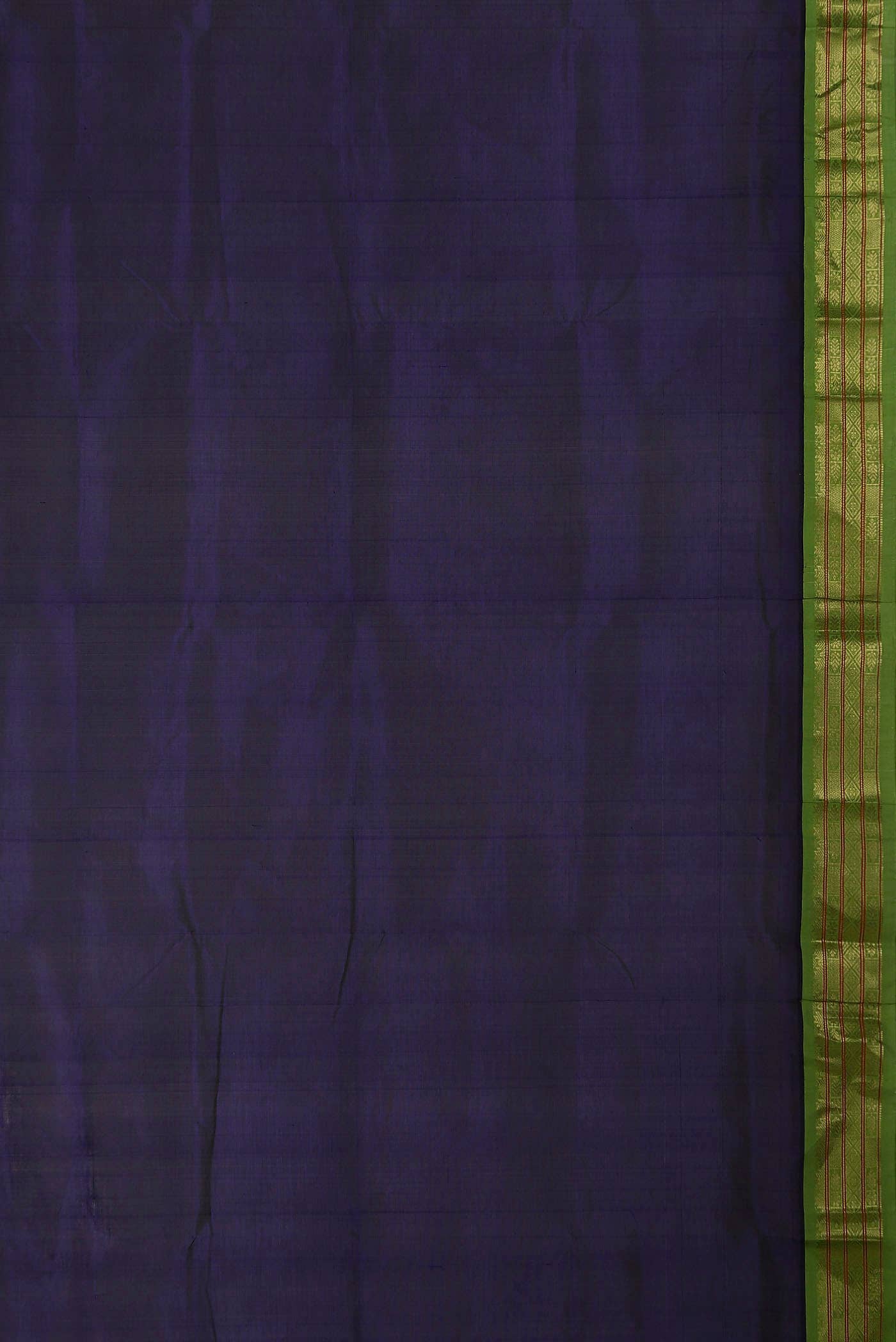 Blue Silk Cotton Saree