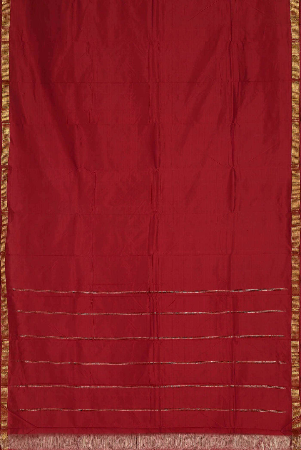 Red Kanchipuram Silk Saree