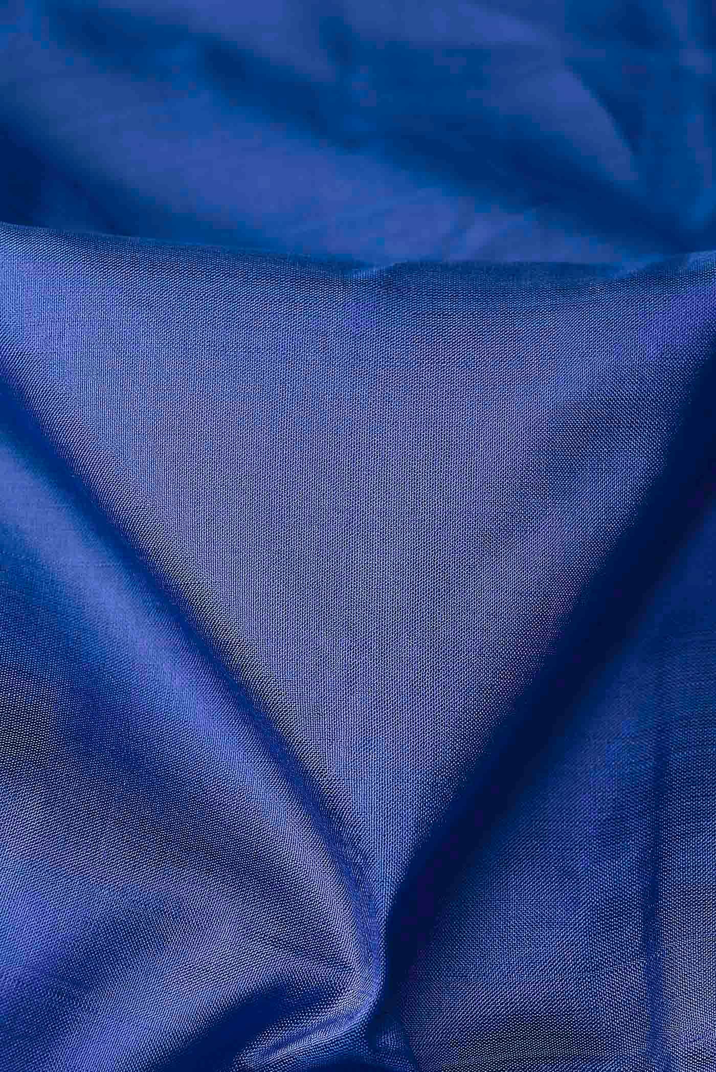 Blue Kanchipuram Silk Saree