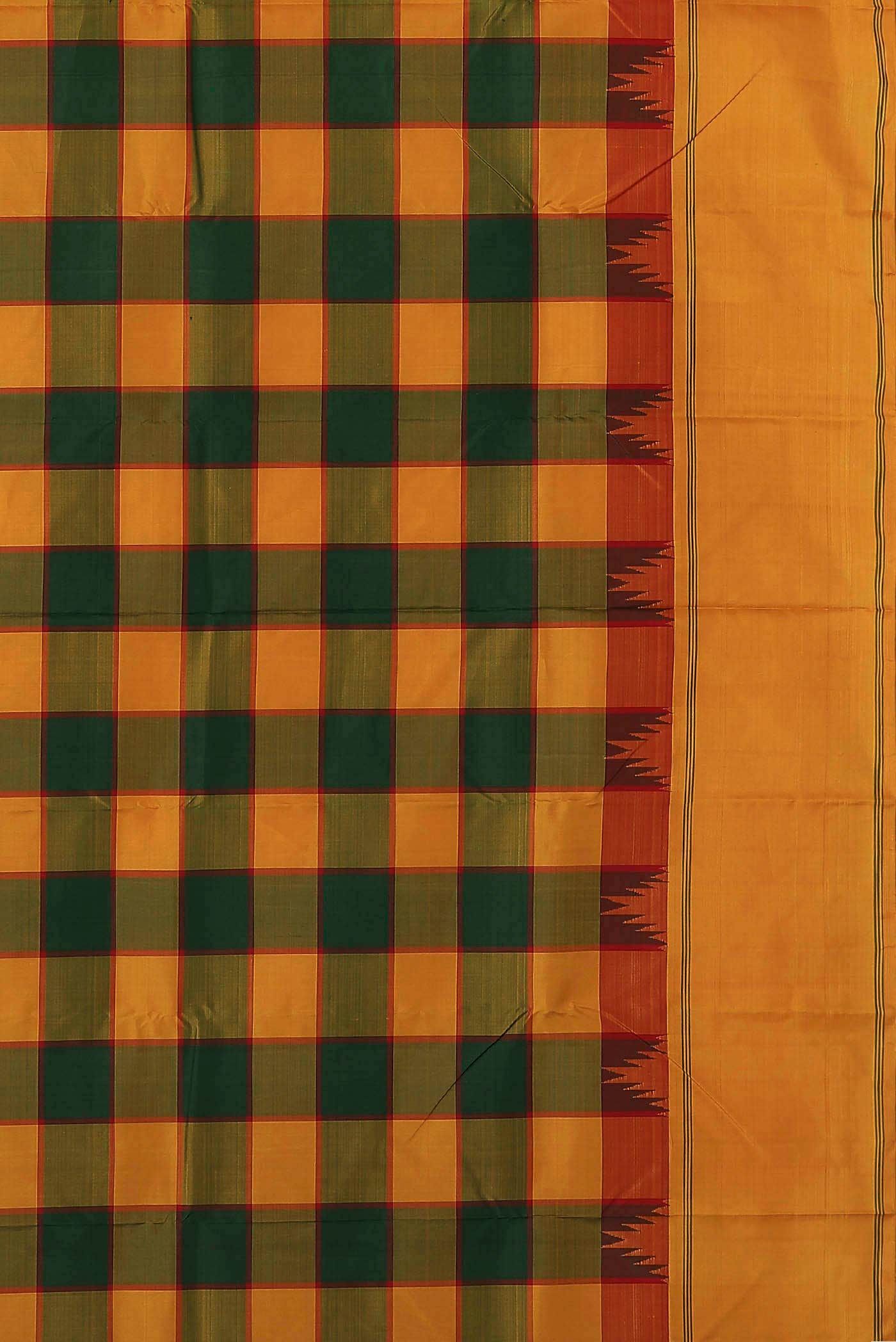 Multi Kanchipuram Silk Saree