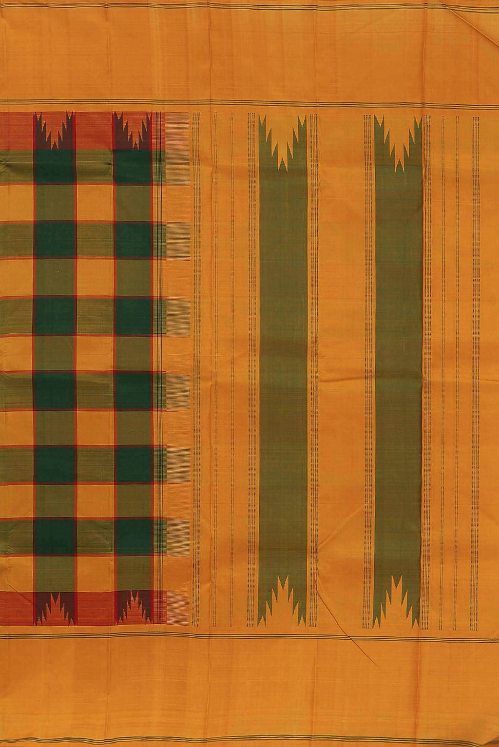 Multi Kanchipuram Silk Saree