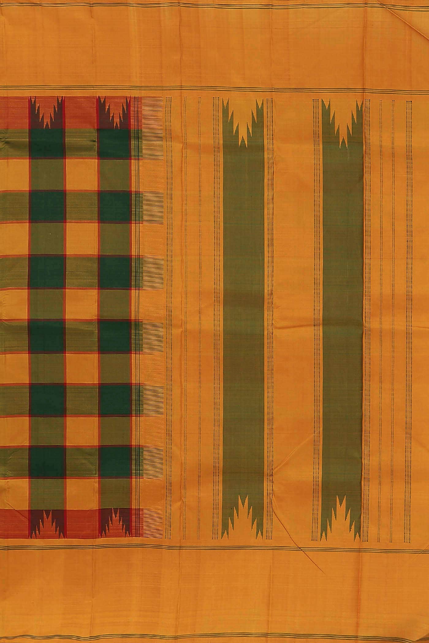 Multi Kanchipuram Silk Saree