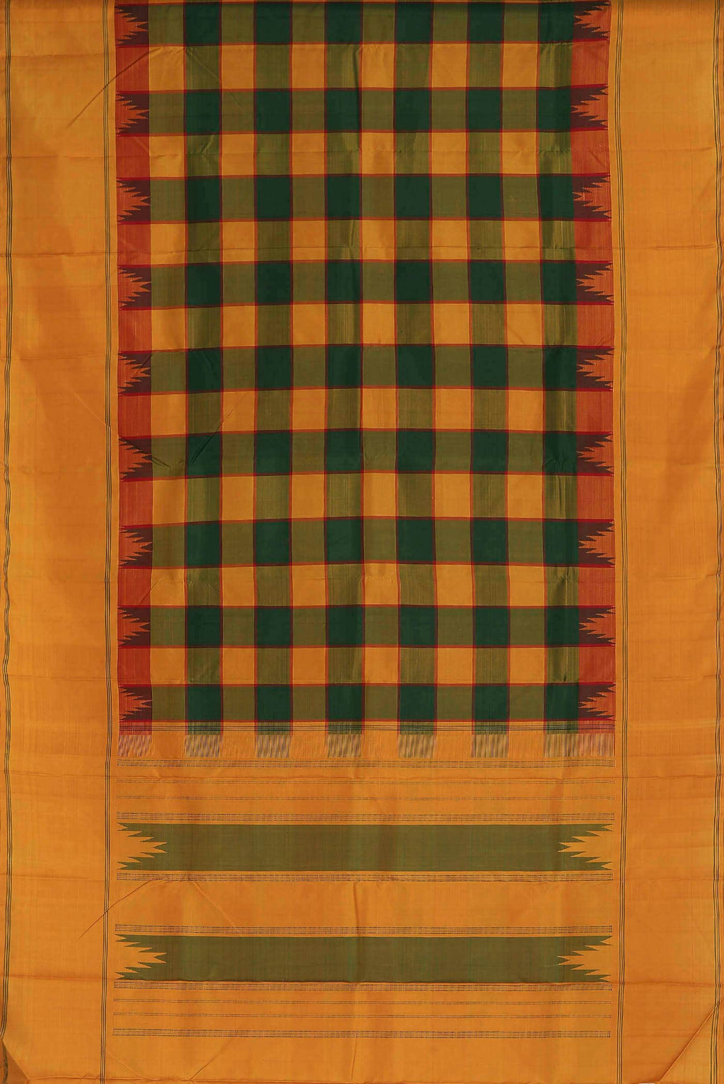Multi Kanchipuram Silk Saree