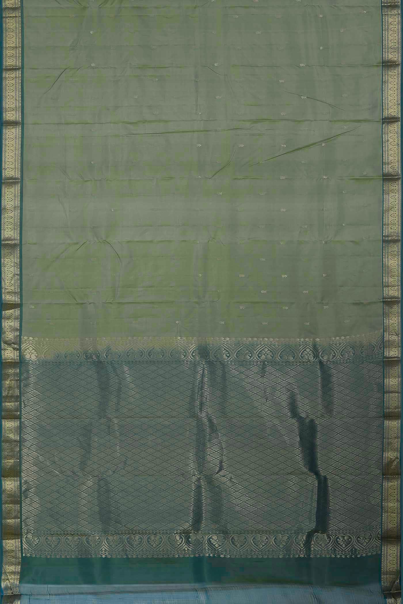 Green Kanchipuram Silk Saree
