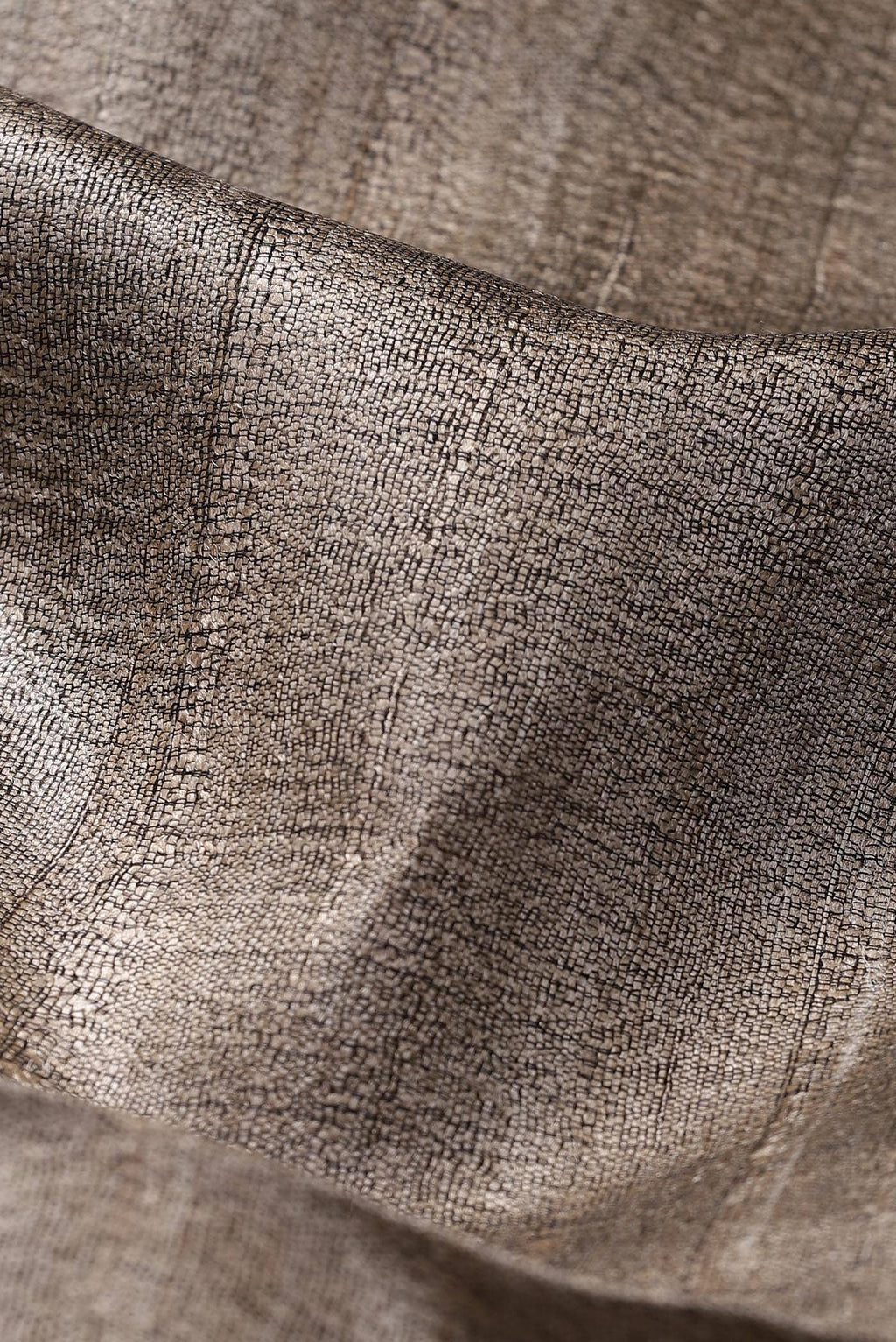 Beige Bhagalpuri Tussar Silk Saree
