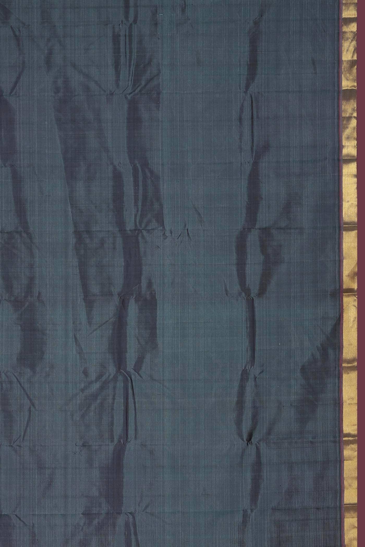 Blue Kanchipuram Silk Saree