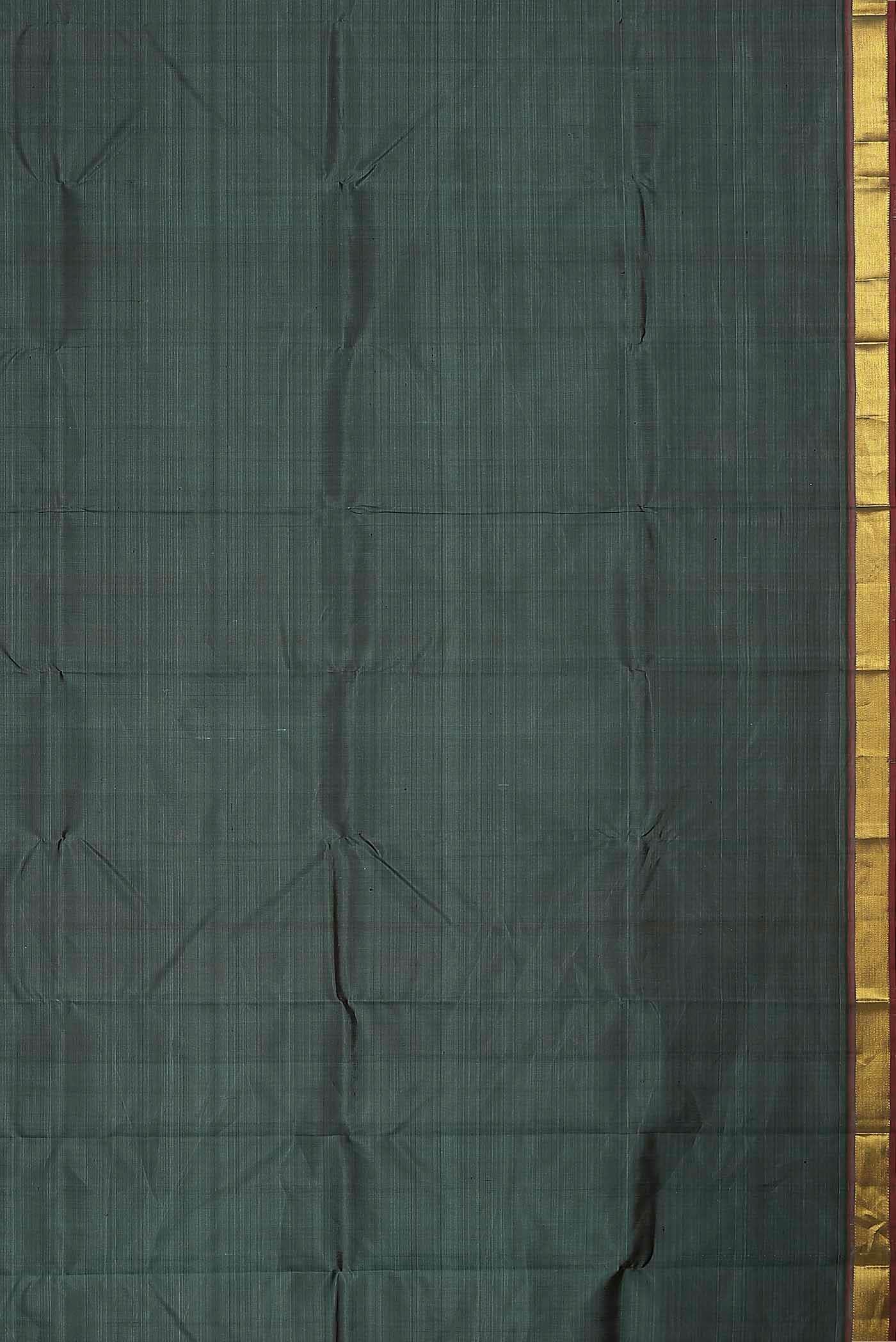 Blue Kanchipuram Silk Saree