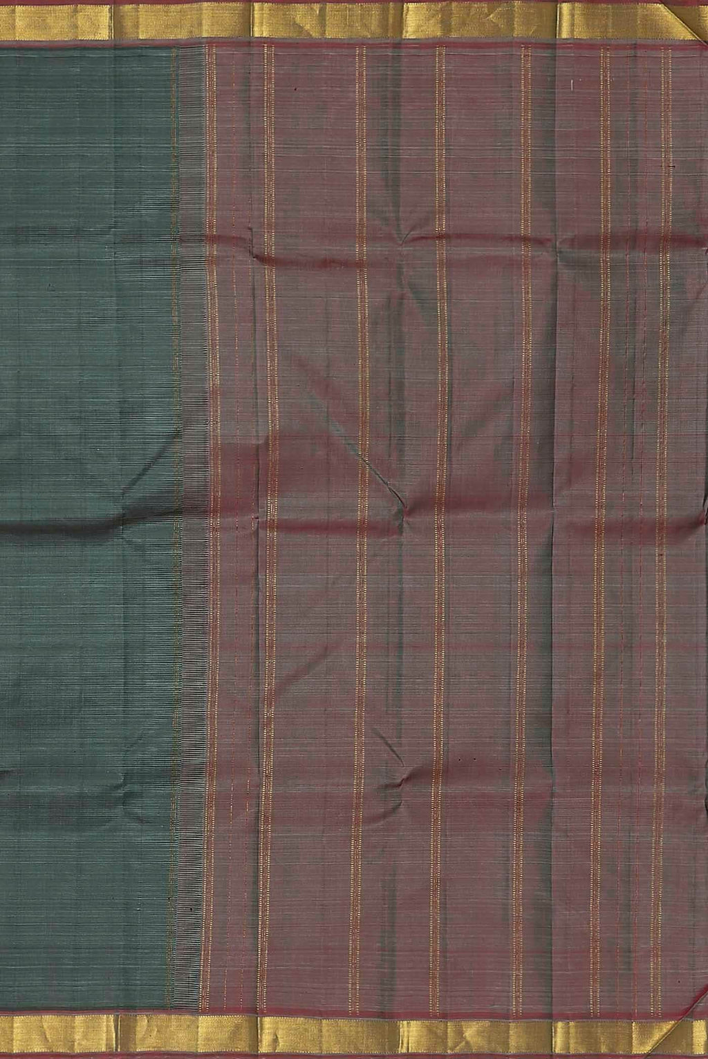 Blue Kanchipuram Silk Saree