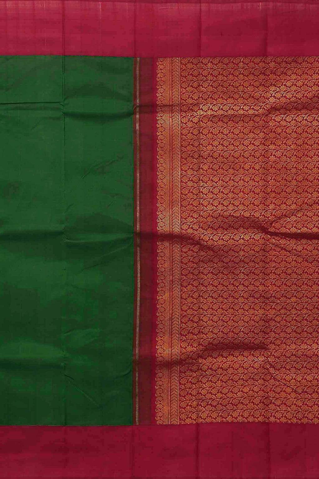 Green Kanchipuram Silk Saree