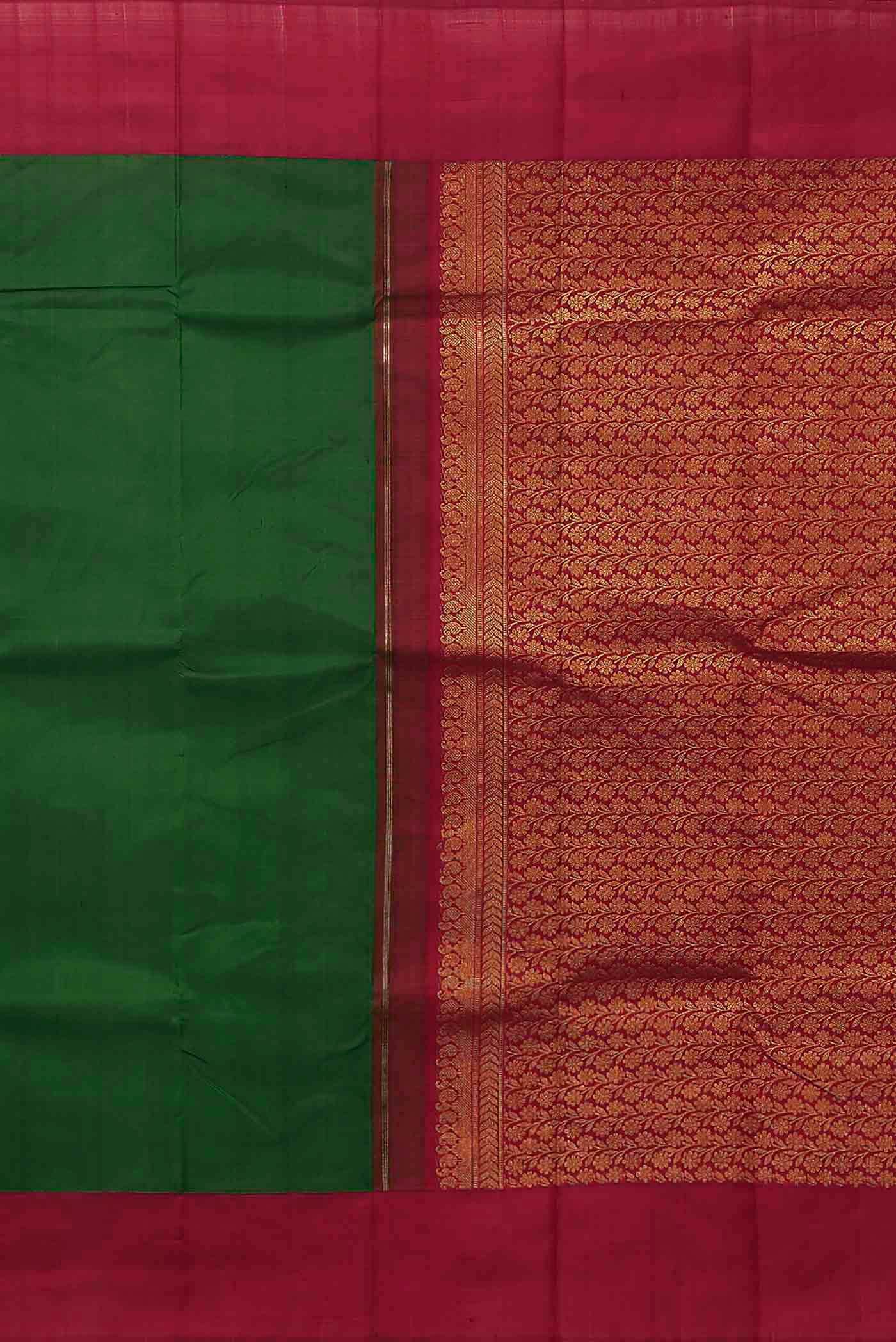 Green Kanchipuram Silk Saree