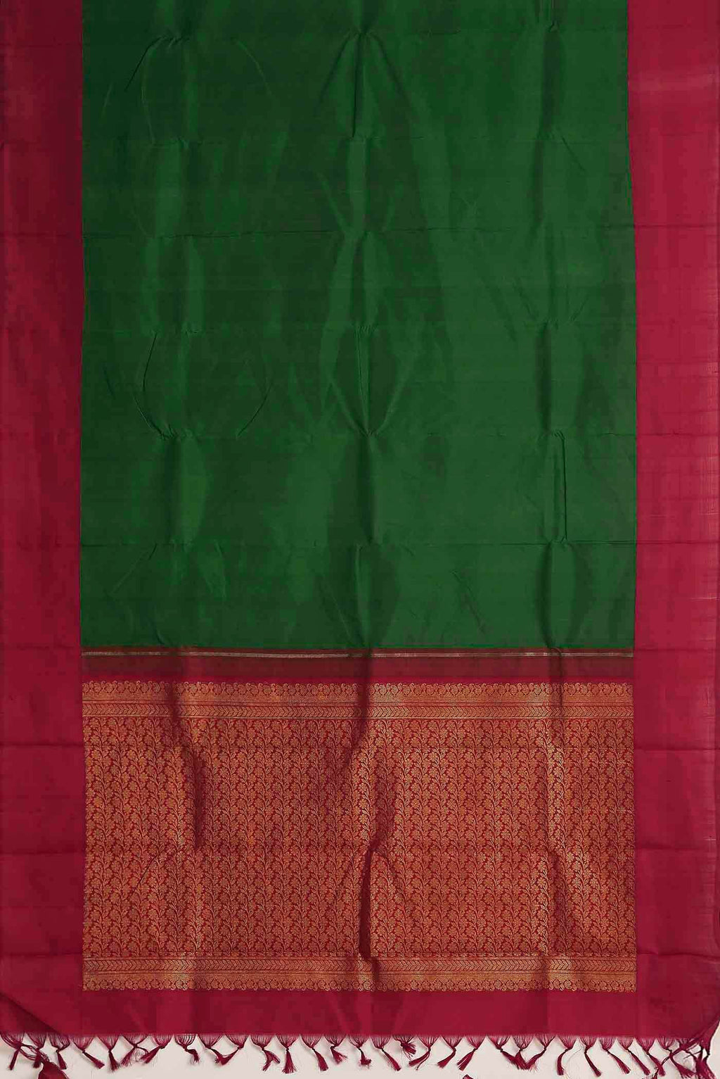 Green Kanchipuram Silk Saree