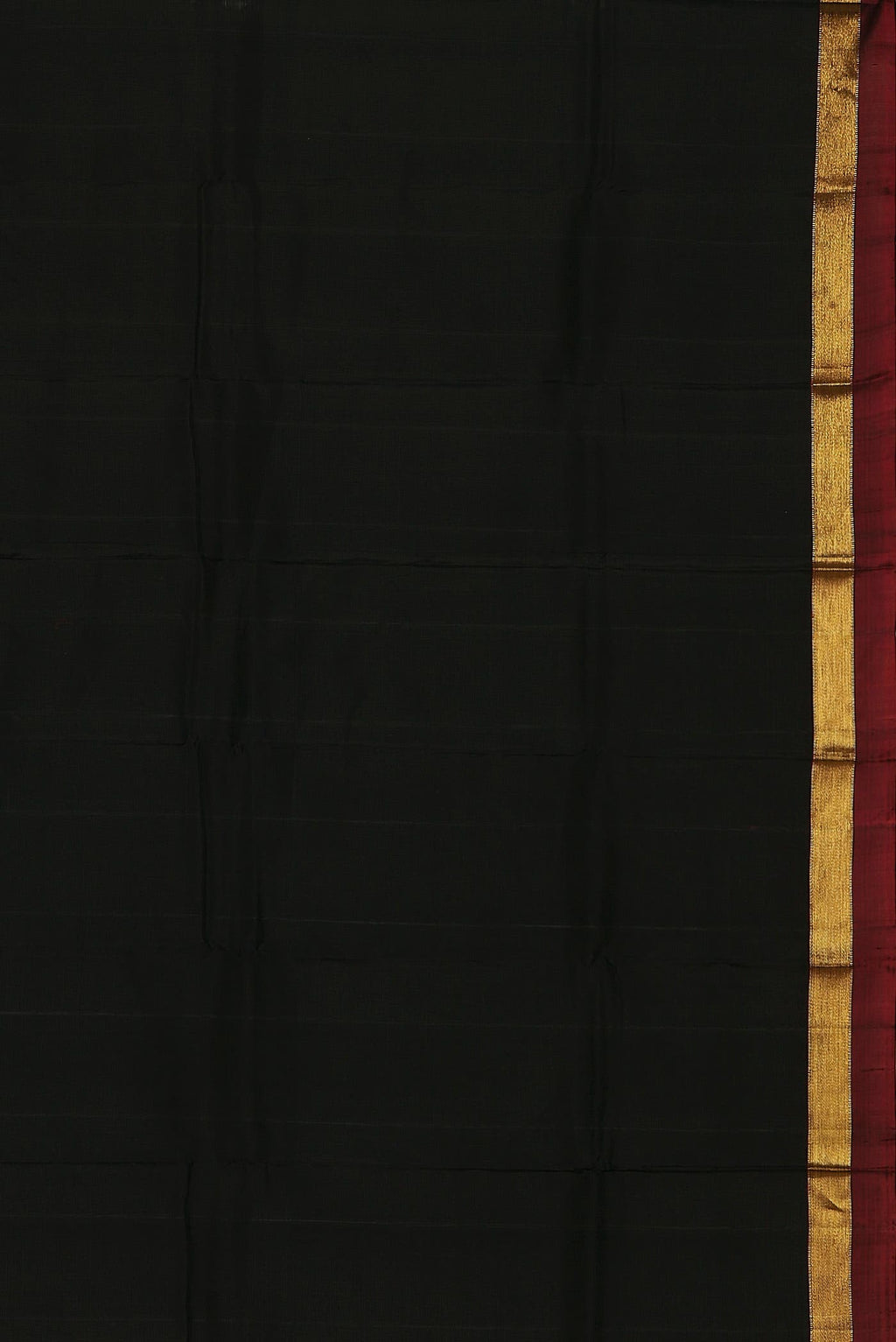 Black Kanchipuram Silk Saree
