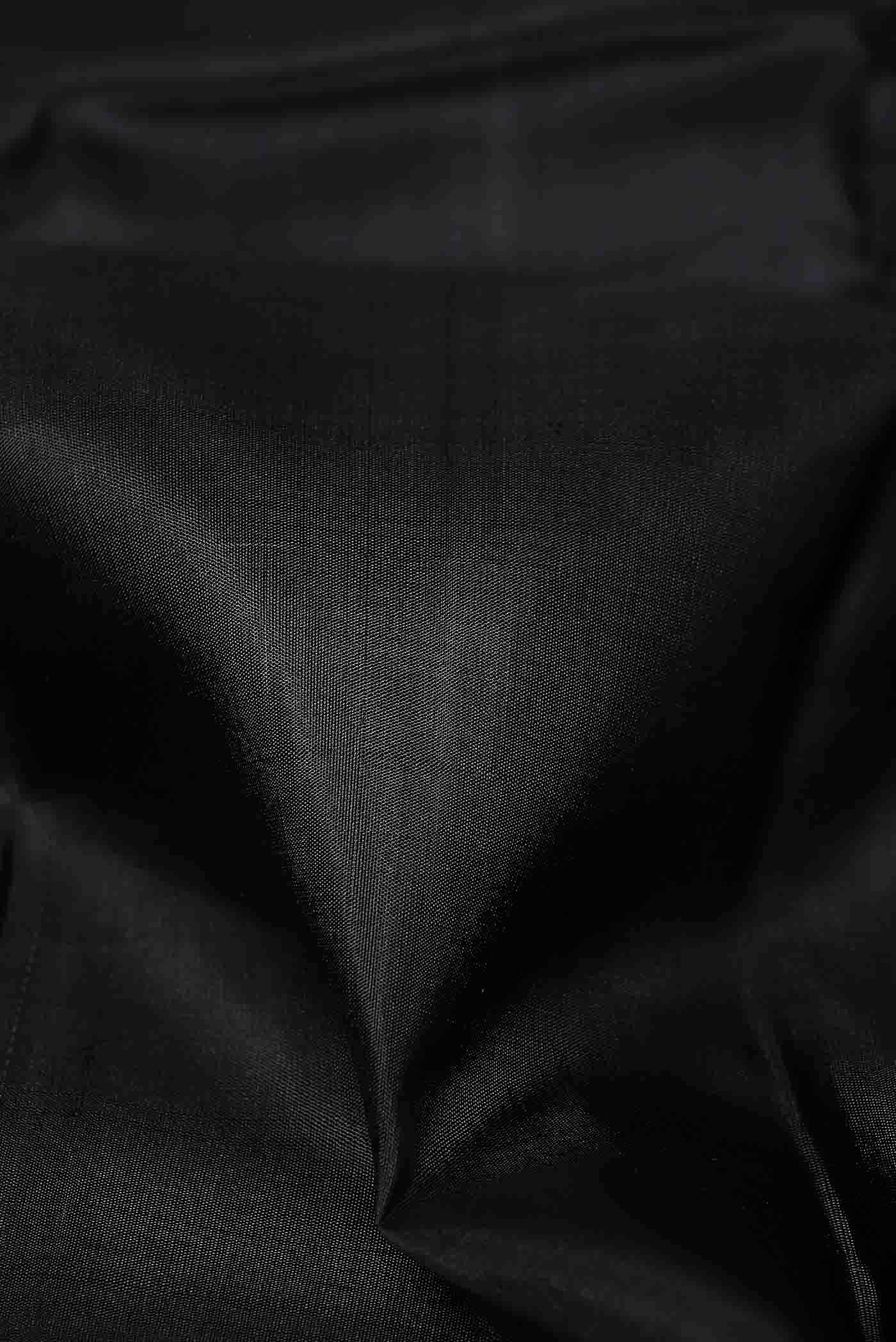 Black Kanchipuram Silk Saree