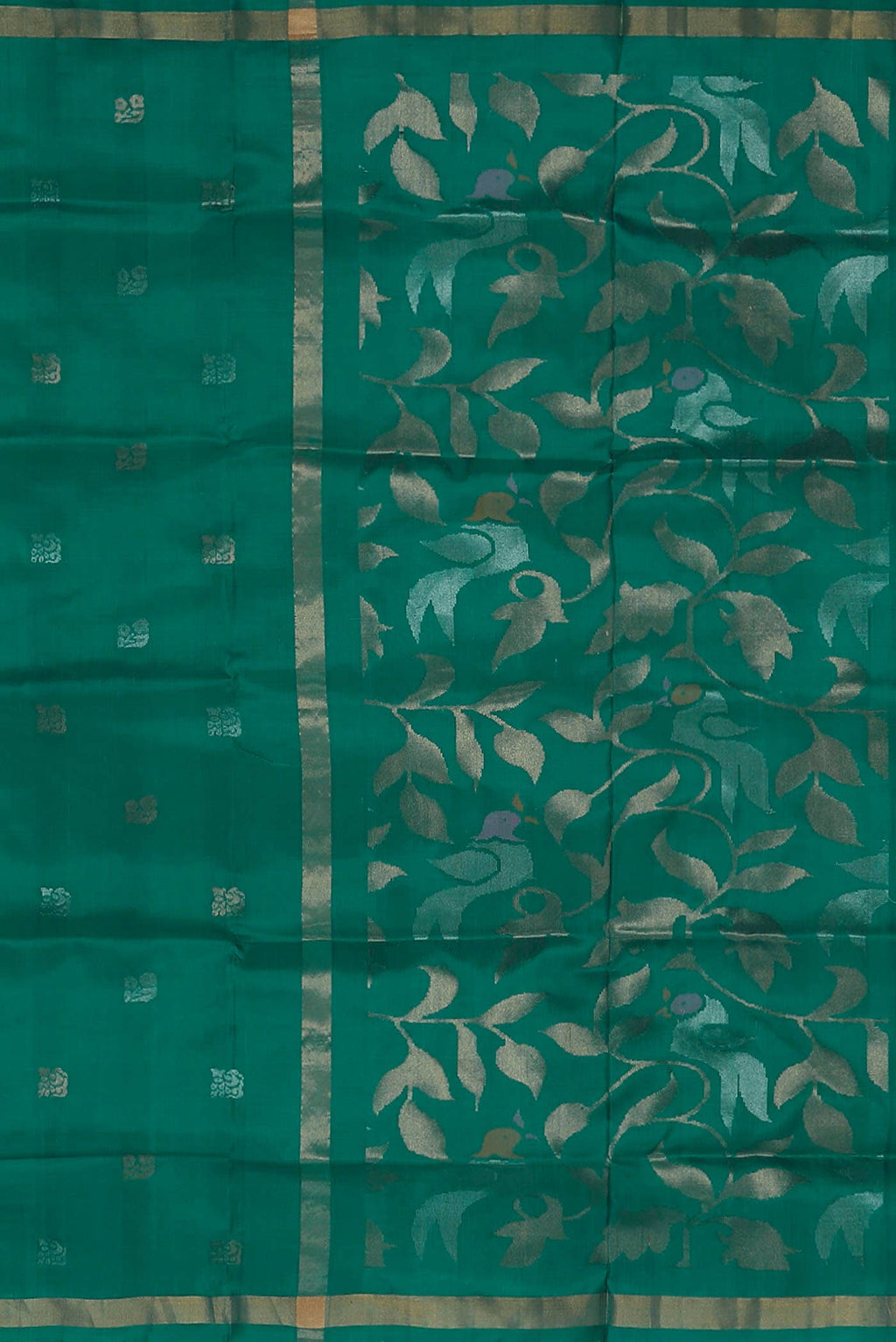 Green Uppada Silk Saree