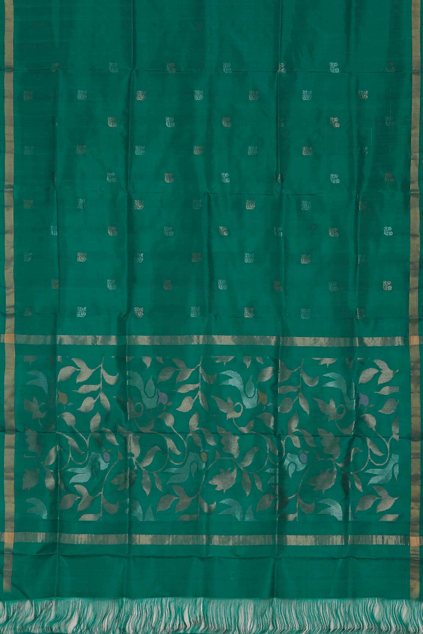 Green Uppada Silk Saree
