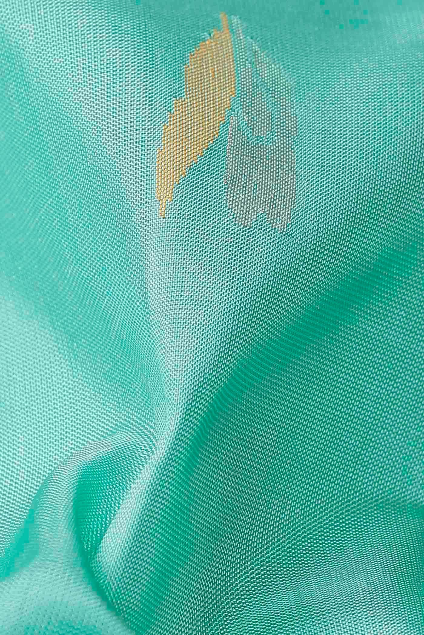 Turquoise Uppada Silk Saree