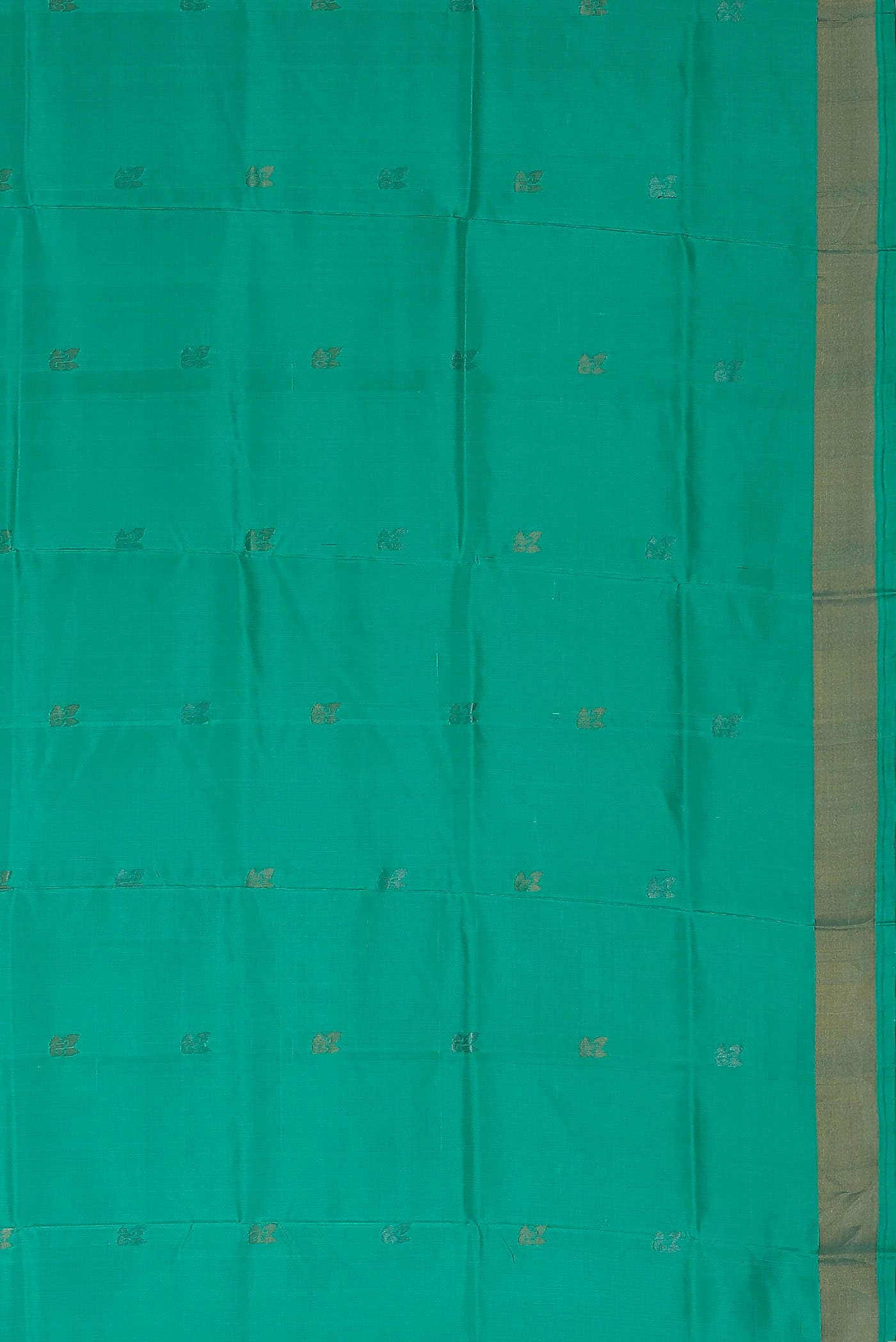 Turquoise Uppada Silk Saree