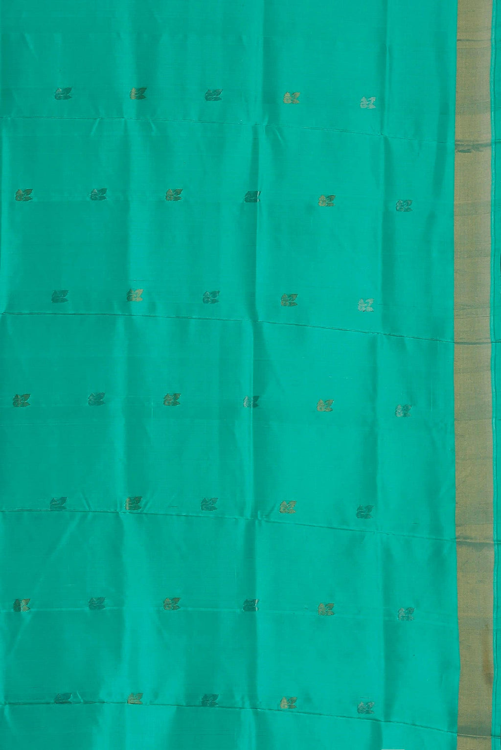 Turquoise Uppada Silk Saree