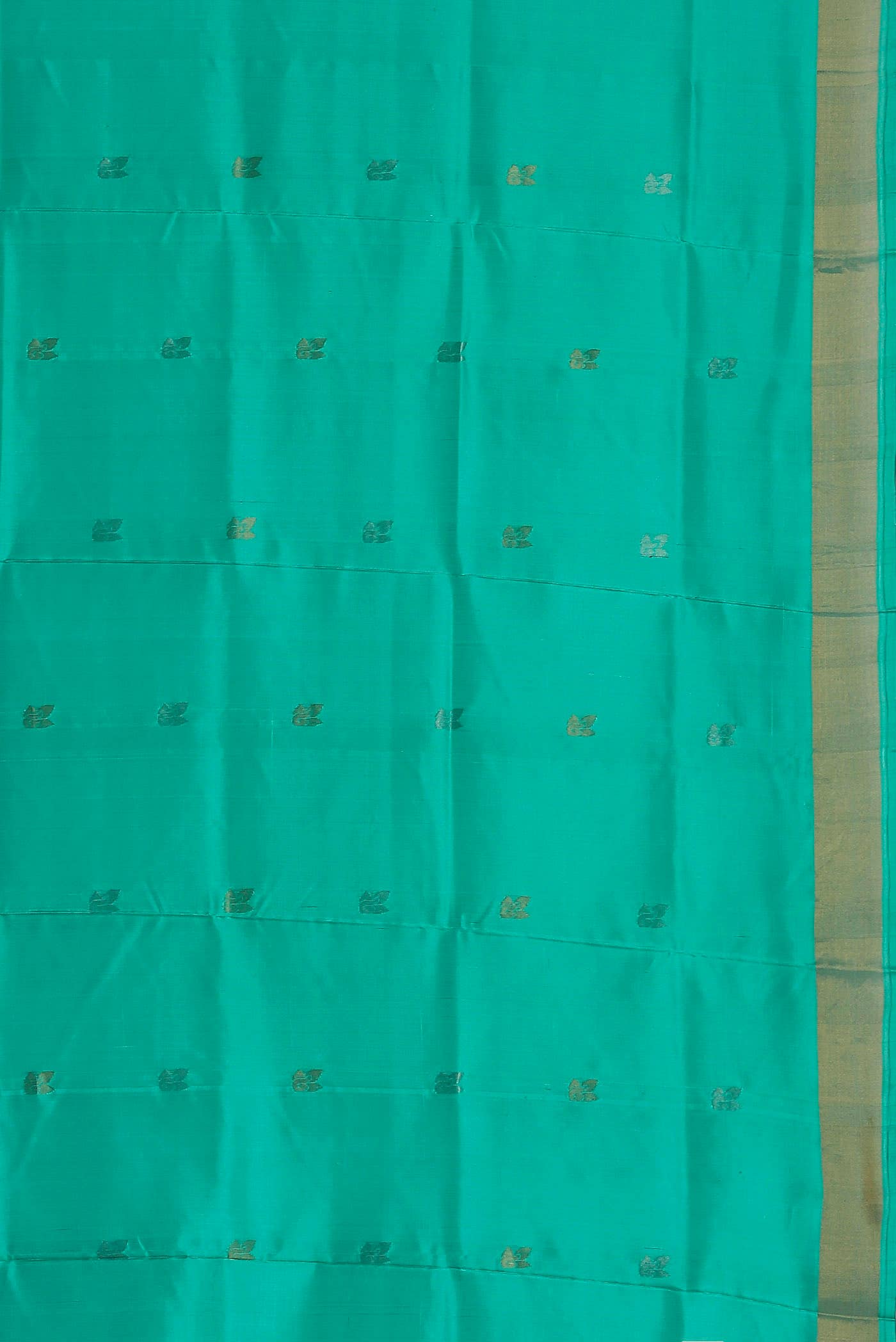 Turquoise Uppada Silk Saree