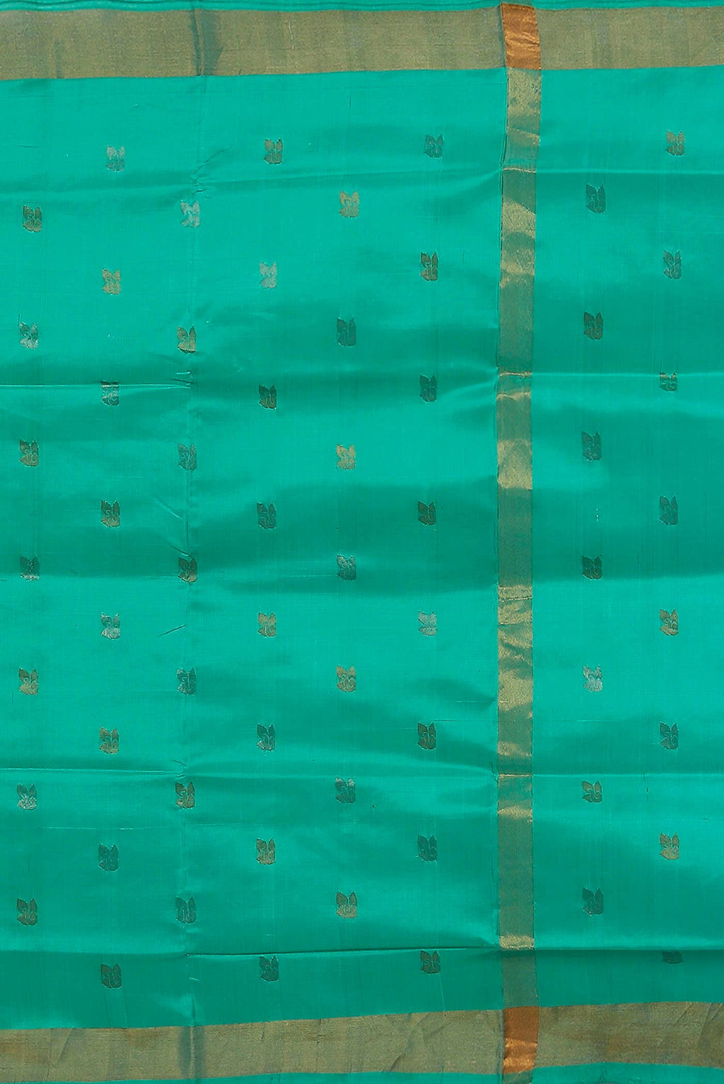 Turquoise Uppada Silk Saree
