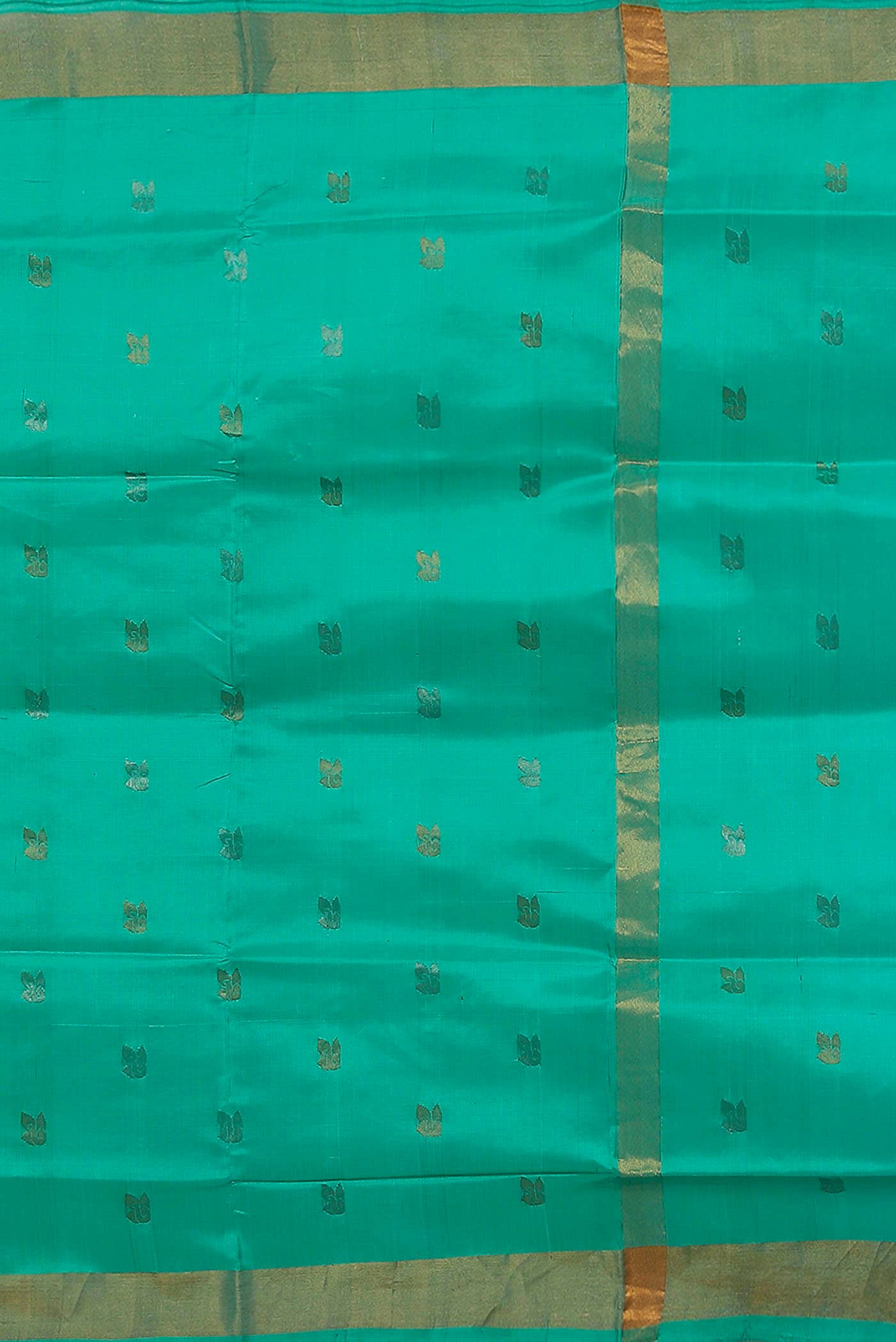 Turquoise Uppada Silk Saree