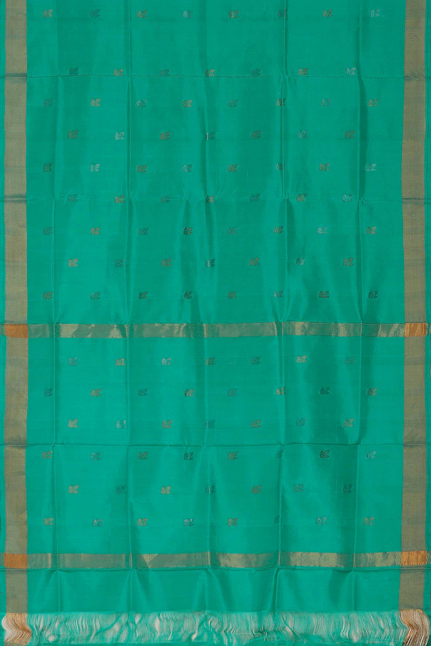 Turquoise Uppada Silk Saree