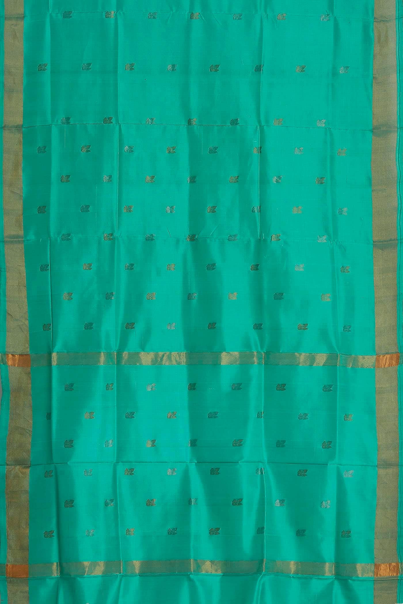 Turquoise Uppada Silk Saree