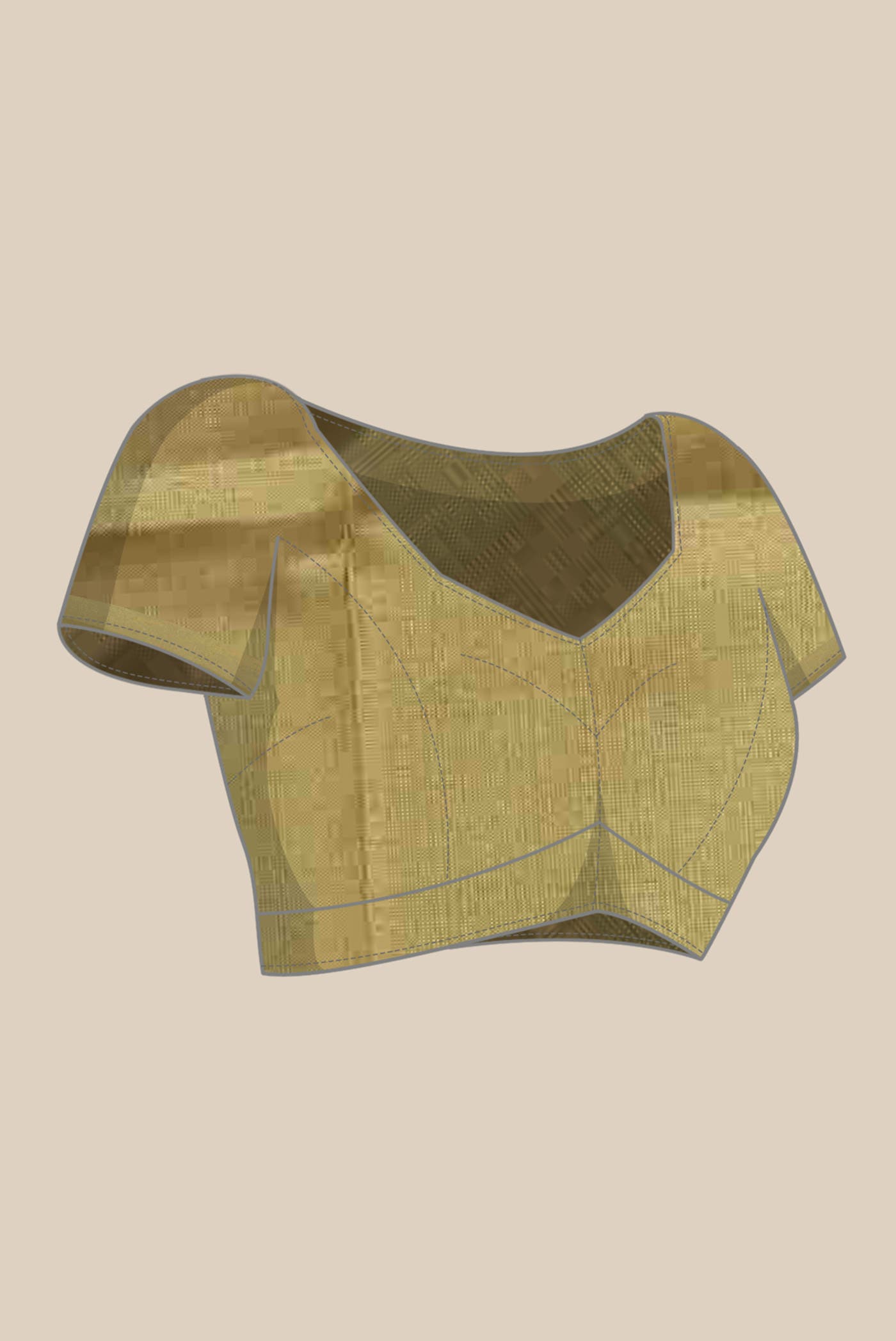 Brown Uppada Silk Saree