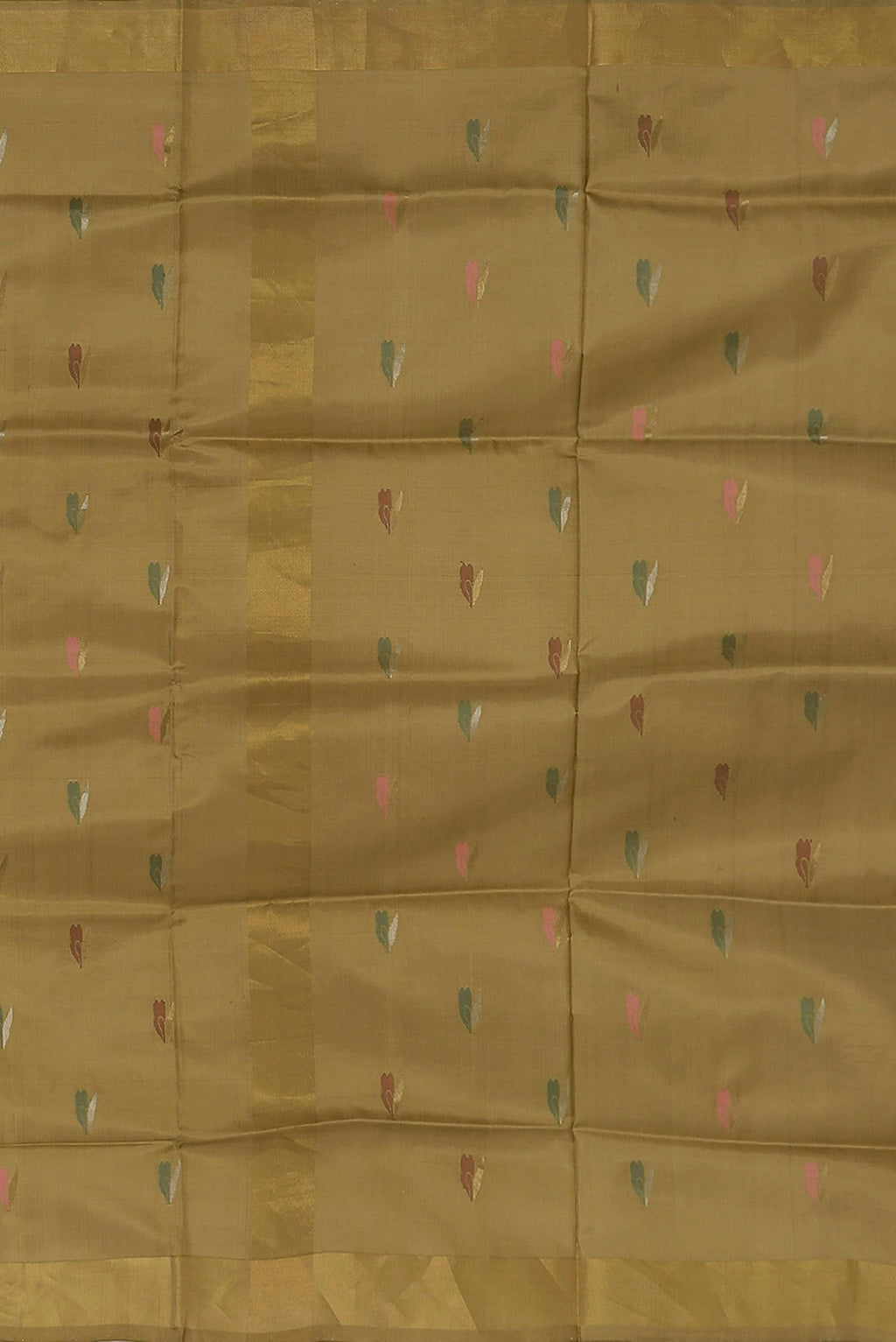 Brown Uppada Silk Saree