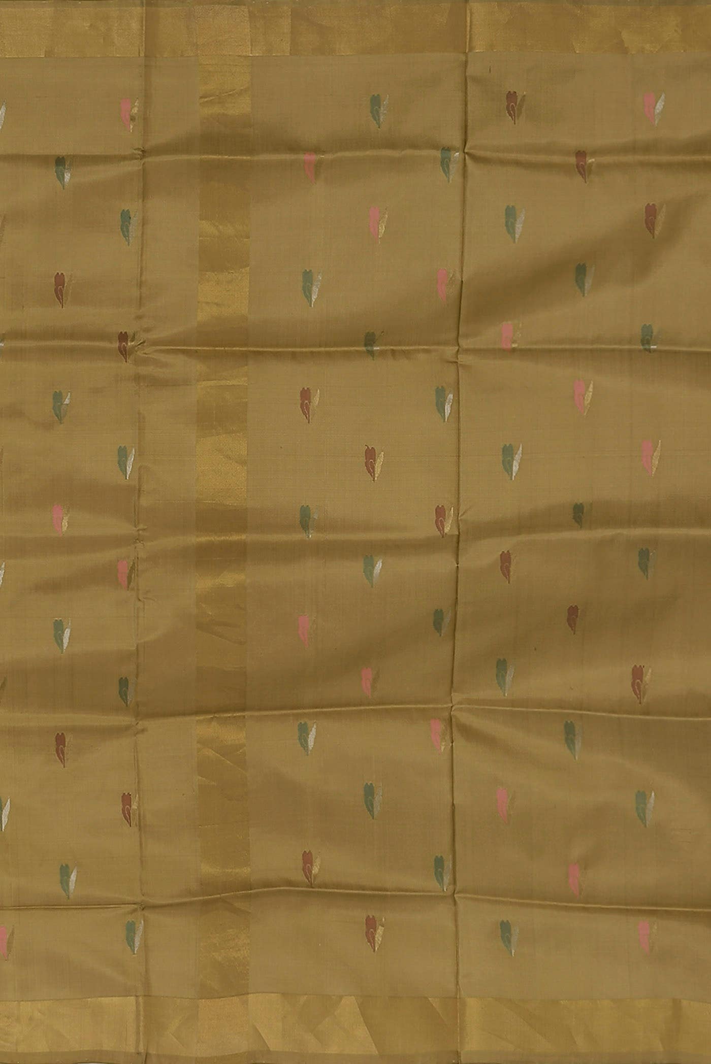 Brown Uppada Silk Saree