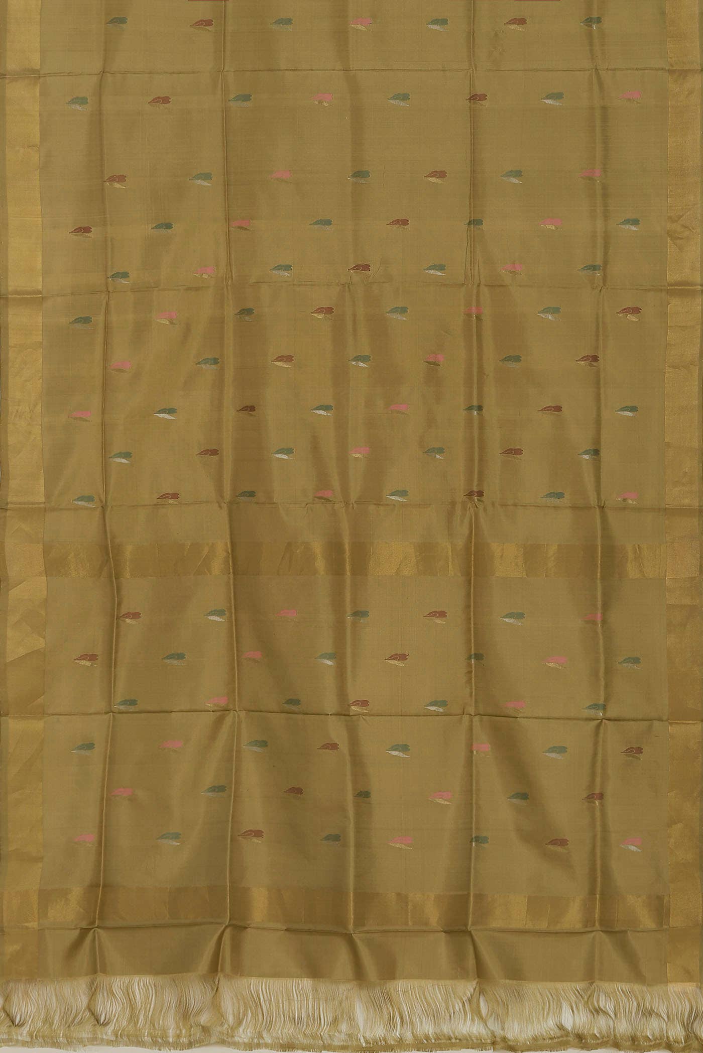 Brown Uppada Silk Saree