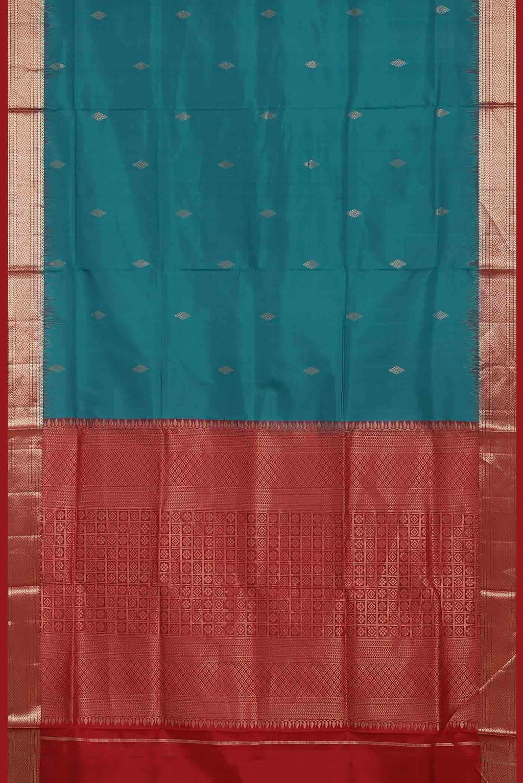 Blue Bangalore Silk Saree
