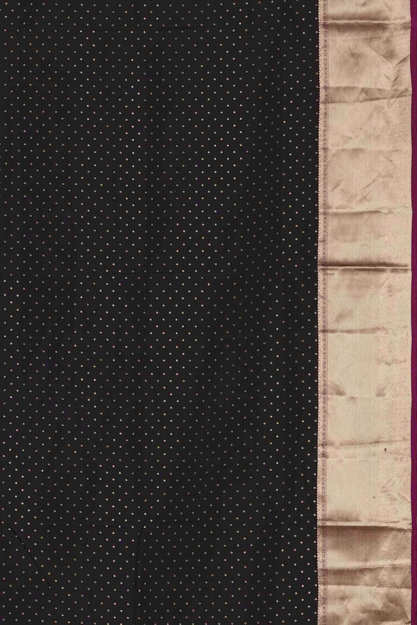Black Soft Silk Saree