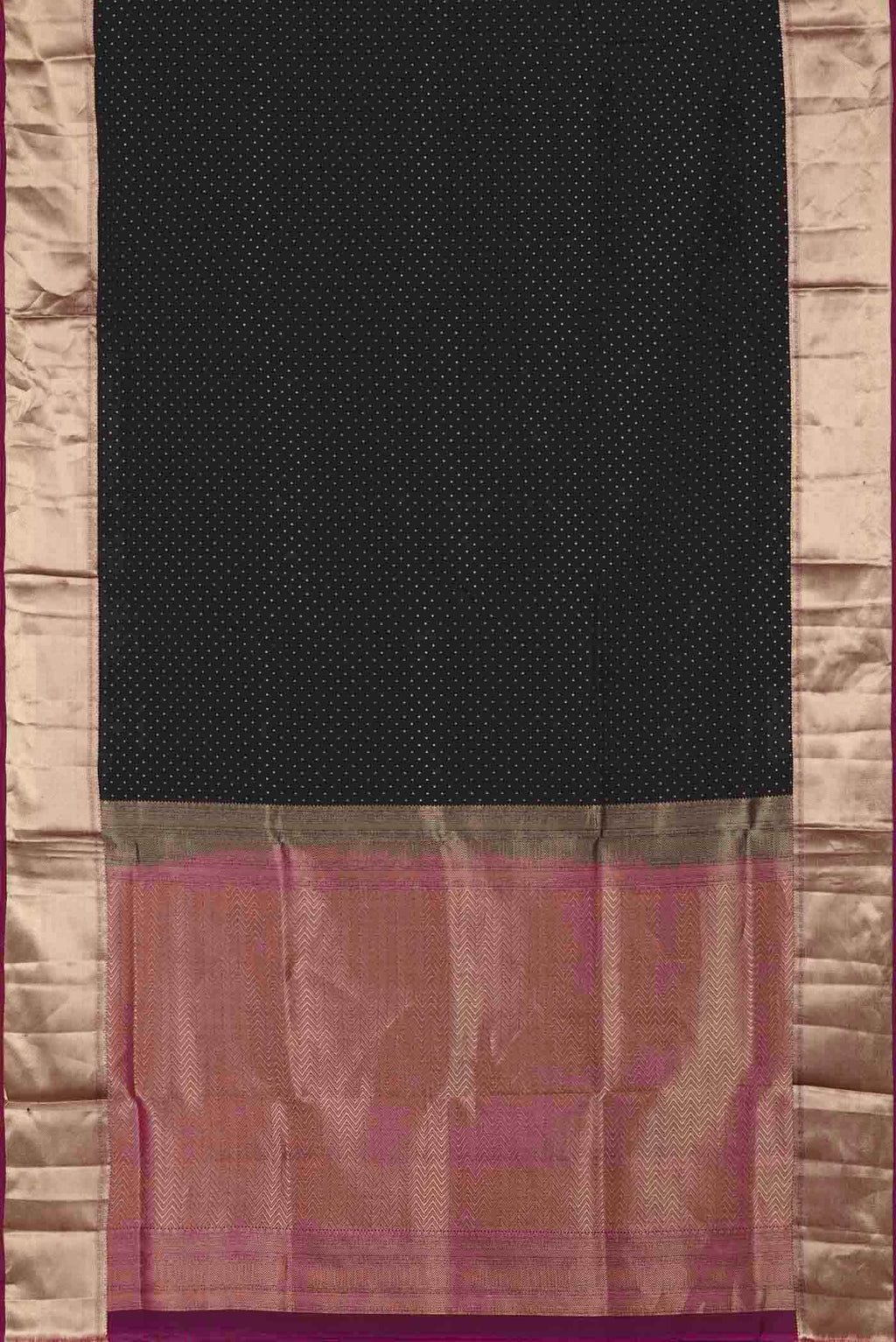 Black Soft Silk Saree