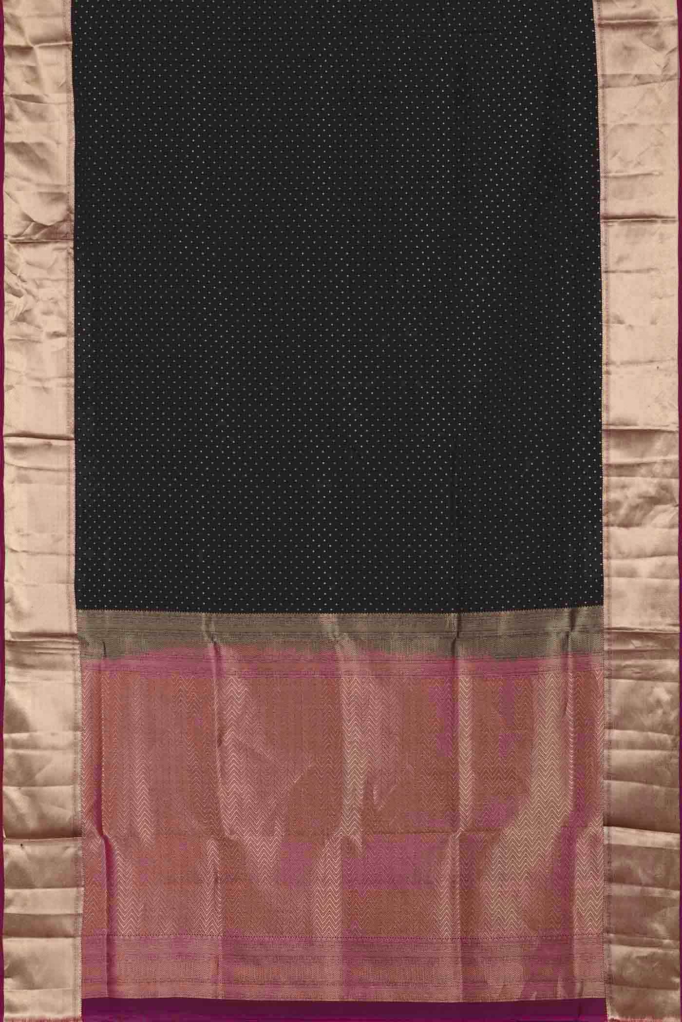 Black Soft Silk Saree