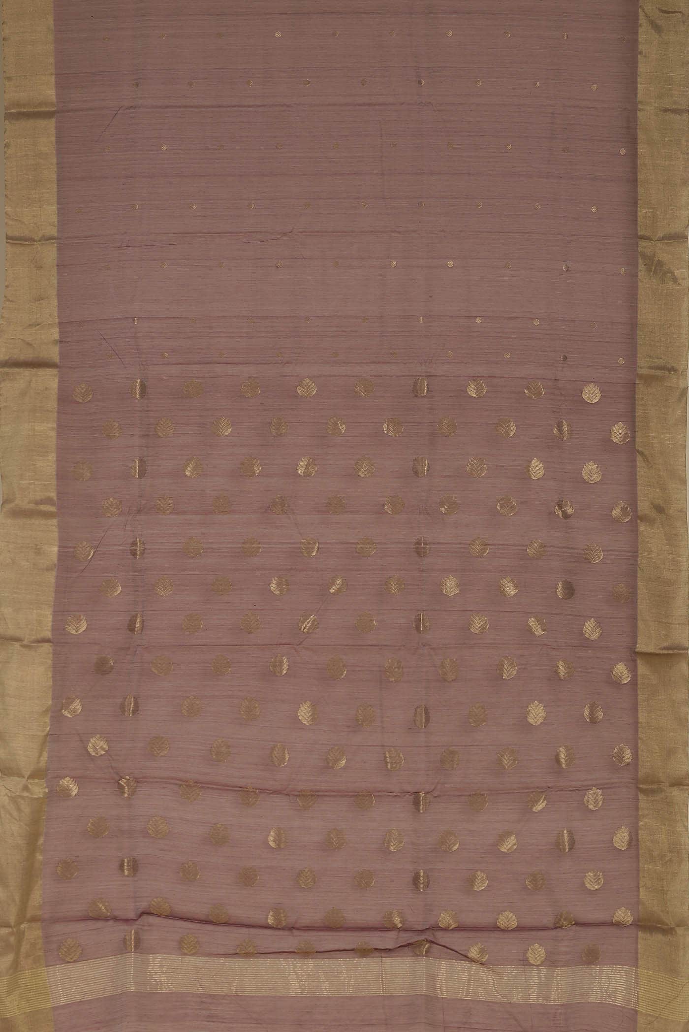 Lavender Chanderi Silk Cotton Saree