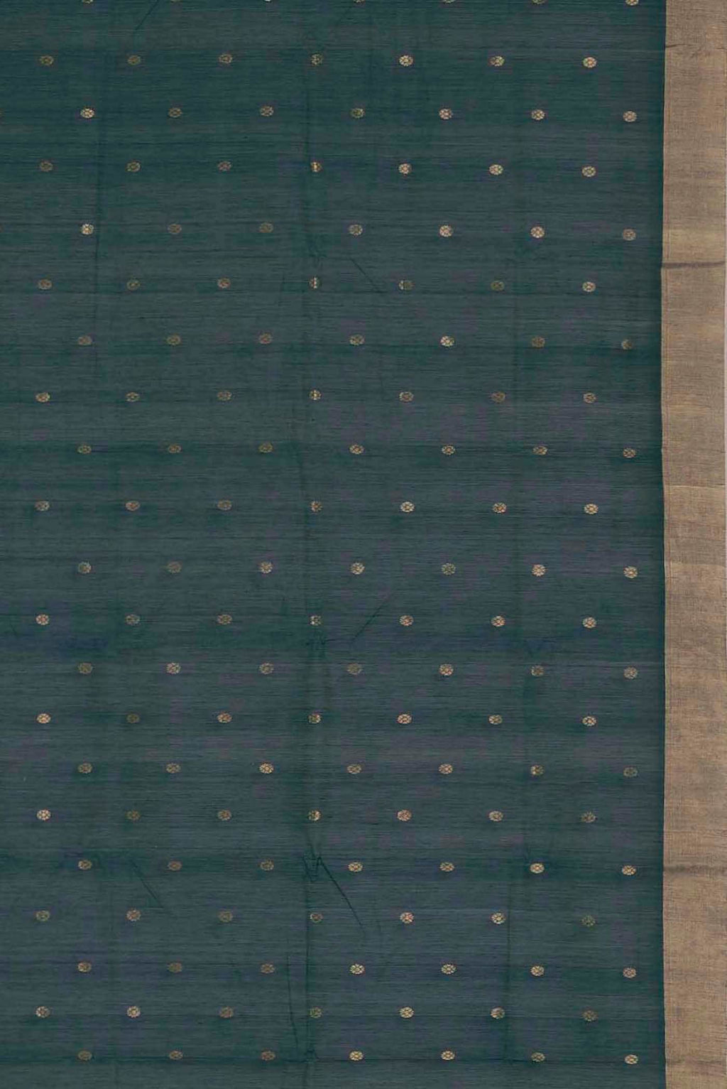 Blue Chanderi Silk Cotton Saree