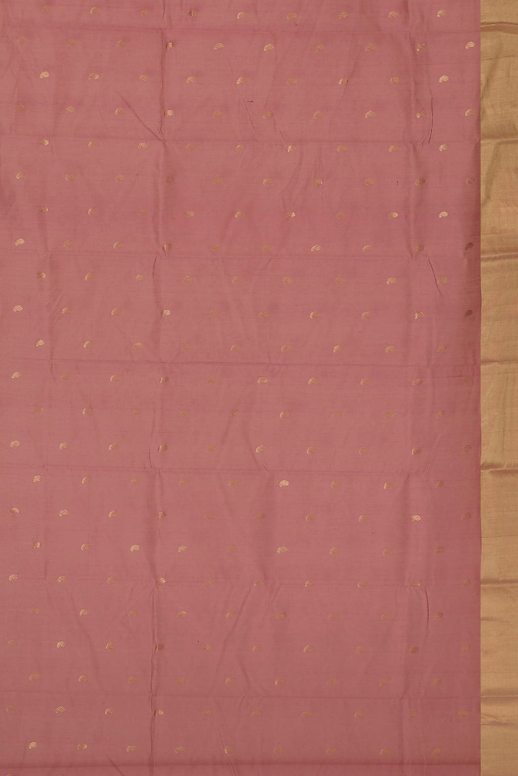Coral Chanderi Silk Cotton Saree